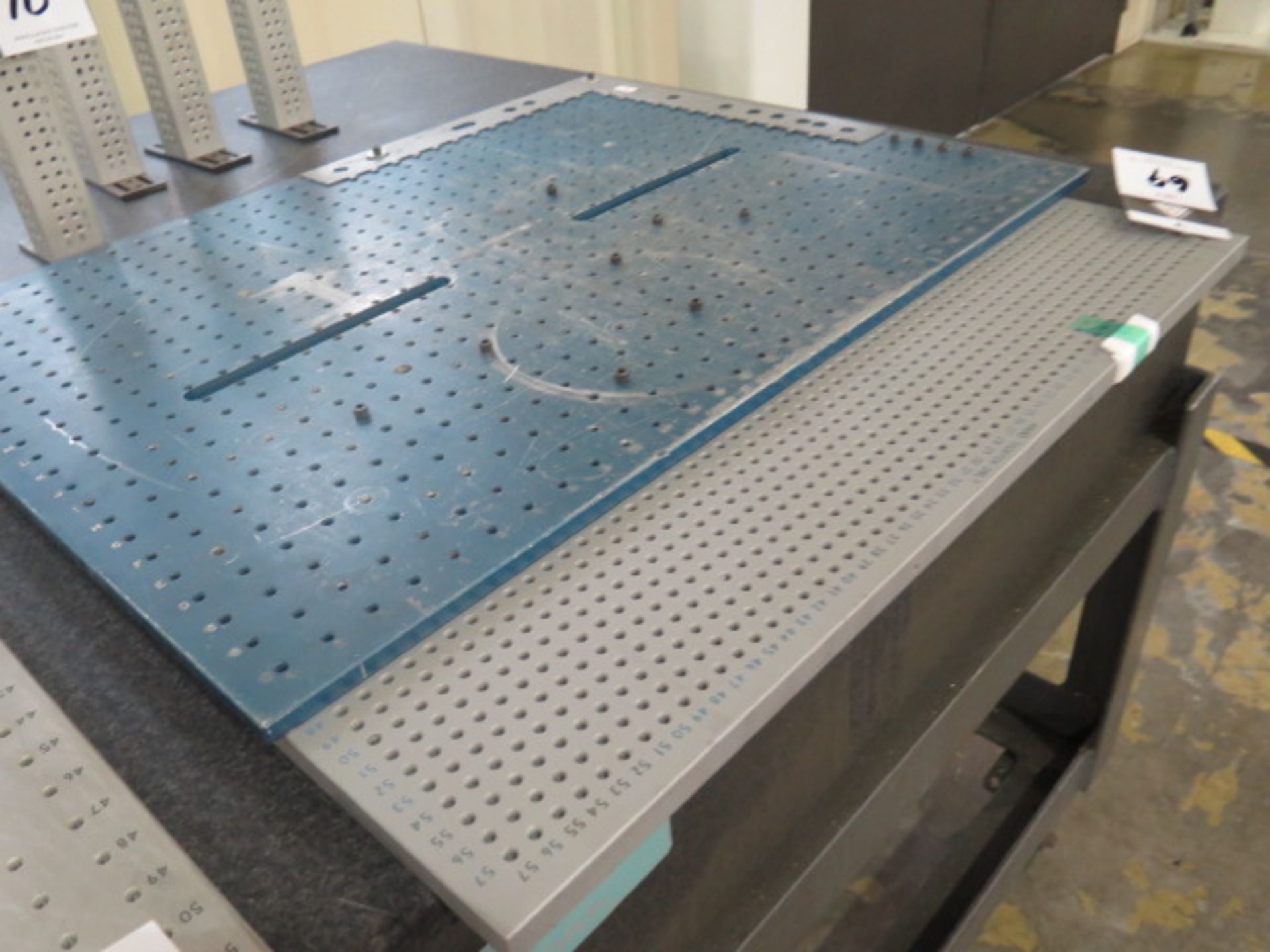 30" x 30" and 24" x 32" Aluminum Tapper-Hole CMM Fixture Plates (2) (SOLD AS-IS - NO WARRANTY) - Image 3 of 10