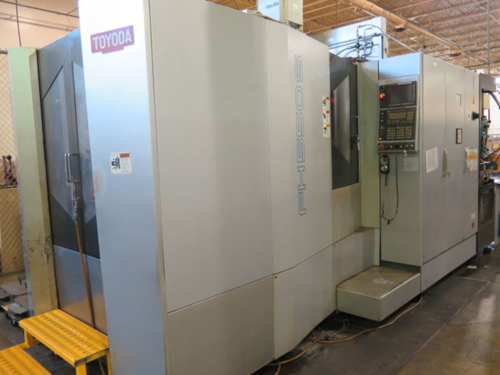 2005 Toyoda FH550S 2-Pallet 4-Axis CNC HMC s/n NS 0941 w/ Fanuc Series 30i, SOLD AS IS