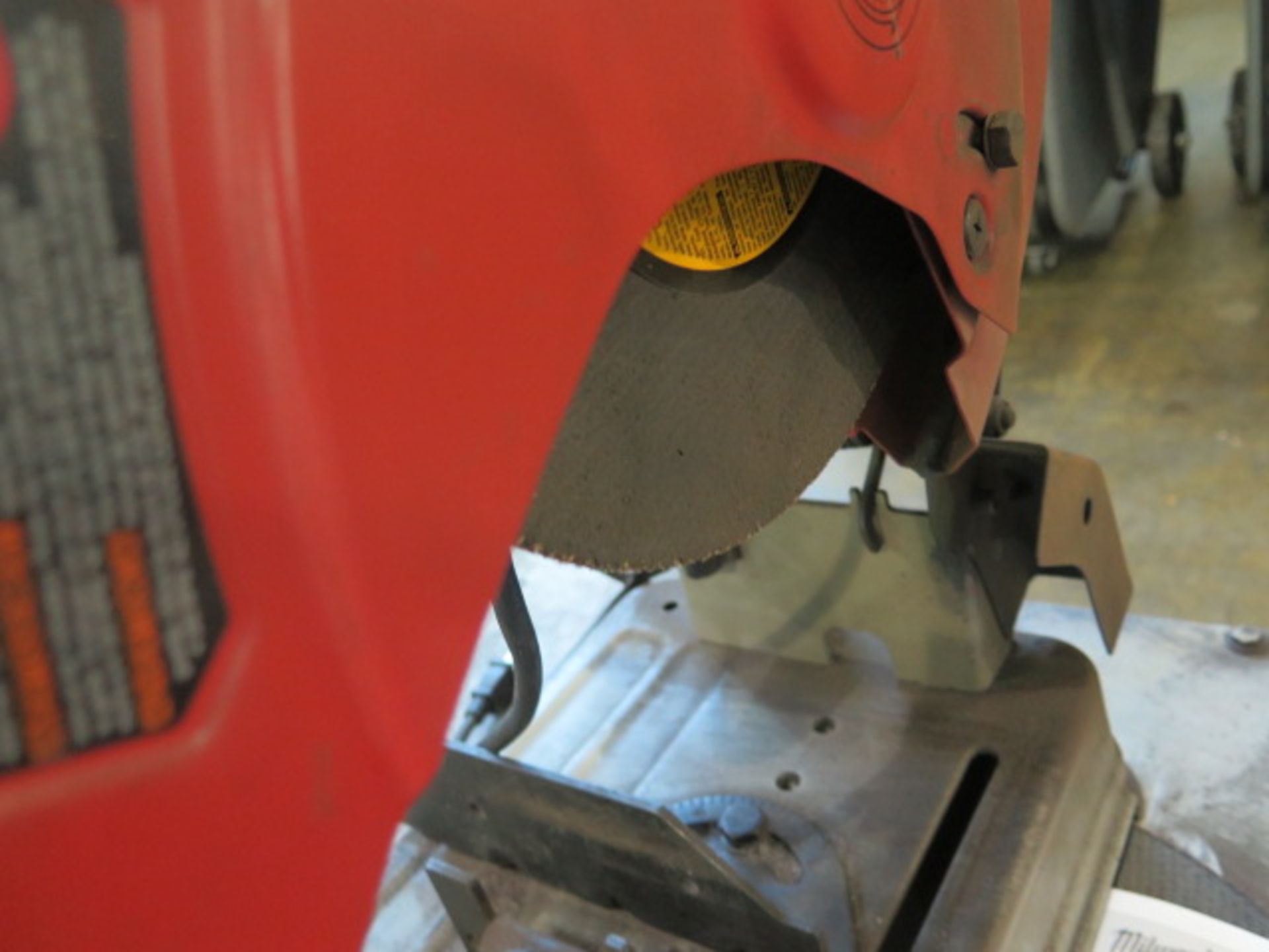 Milwaukee 14" Abrasive Cutoff Saw w/ Cart (SOLD AS-IS - NO WARRANTY) - Image 3 of 4