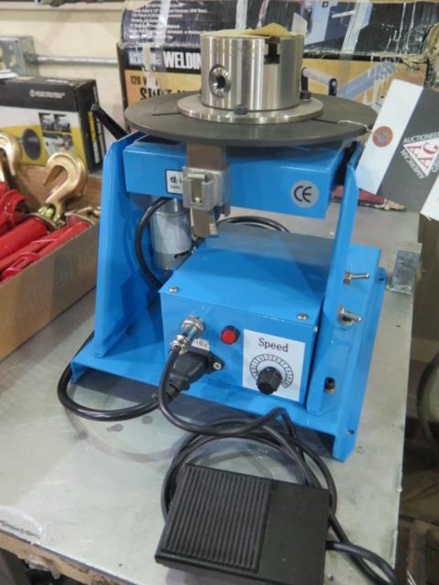 Jinan Handa HD-10 8" Motorized Welding Positioner (SOLD AS-IS - NO WARRANTY) - Image 3 of 7