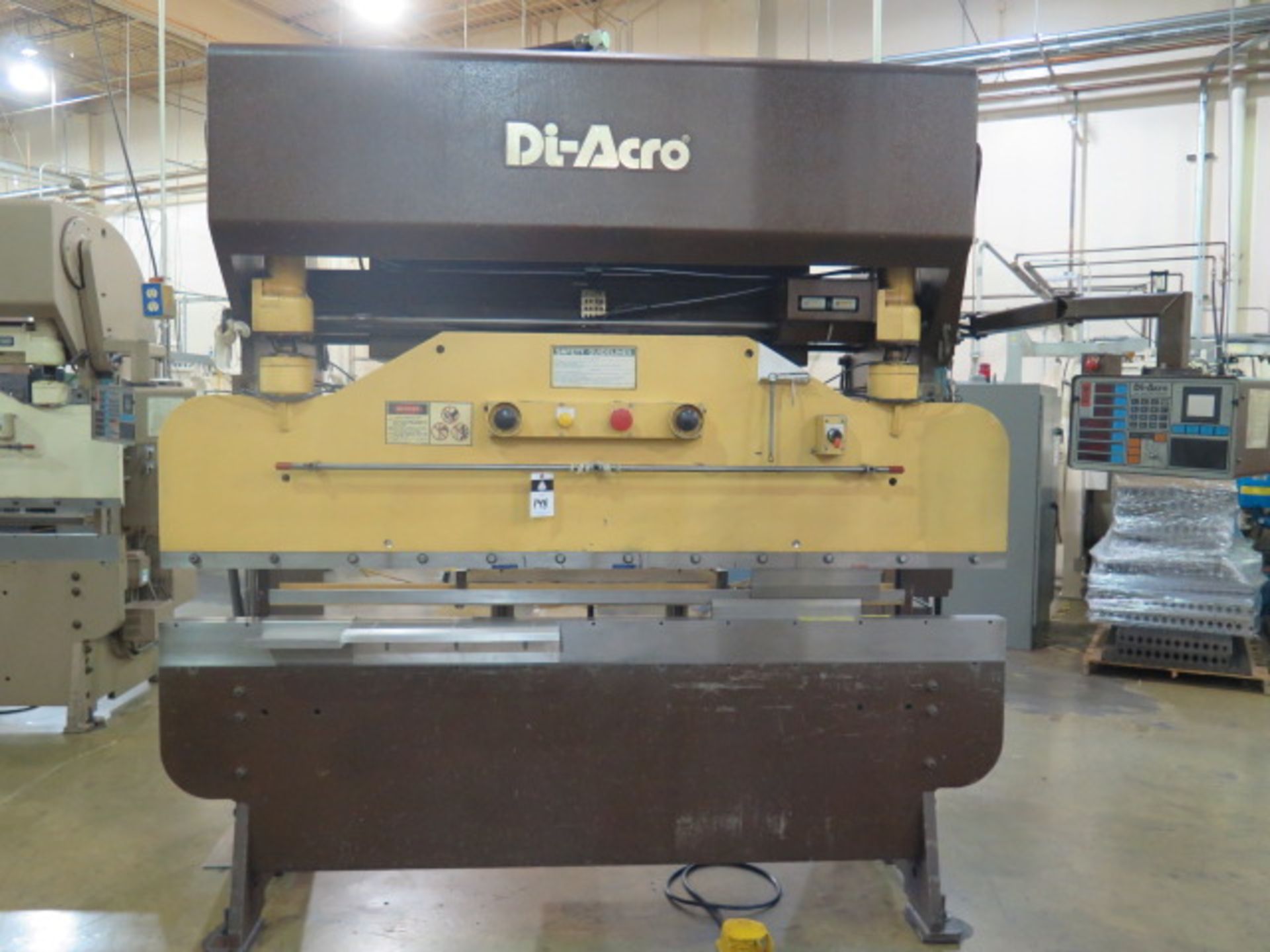 DiAcro 75T8 75 Ton x 8’ Hydrapower CNC Press Brake s/n 0688299 w/ DiAcro Controls, SOLD AS IS