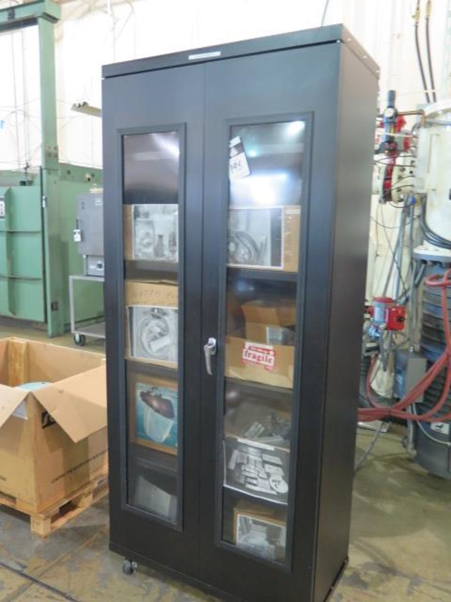 Storage Cabinet w/ Misc Vacuum Oven Supplies (SOLD AS-IS - NO WARRANTY) - Image 2 of 8