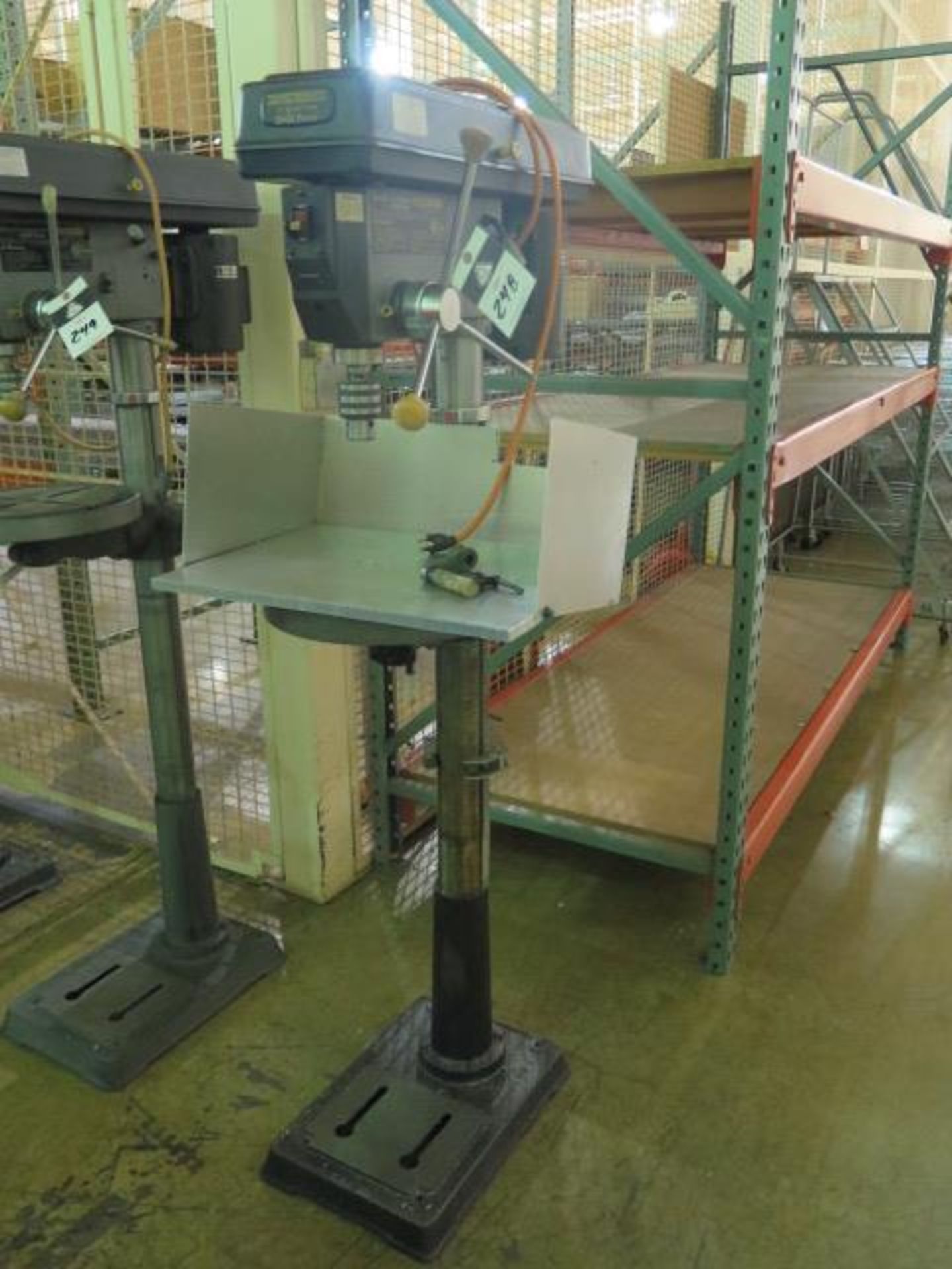 Central Machinery 16-Speed Pedestal Drill Press (SOLD AS-IS - NO WARRANTY)