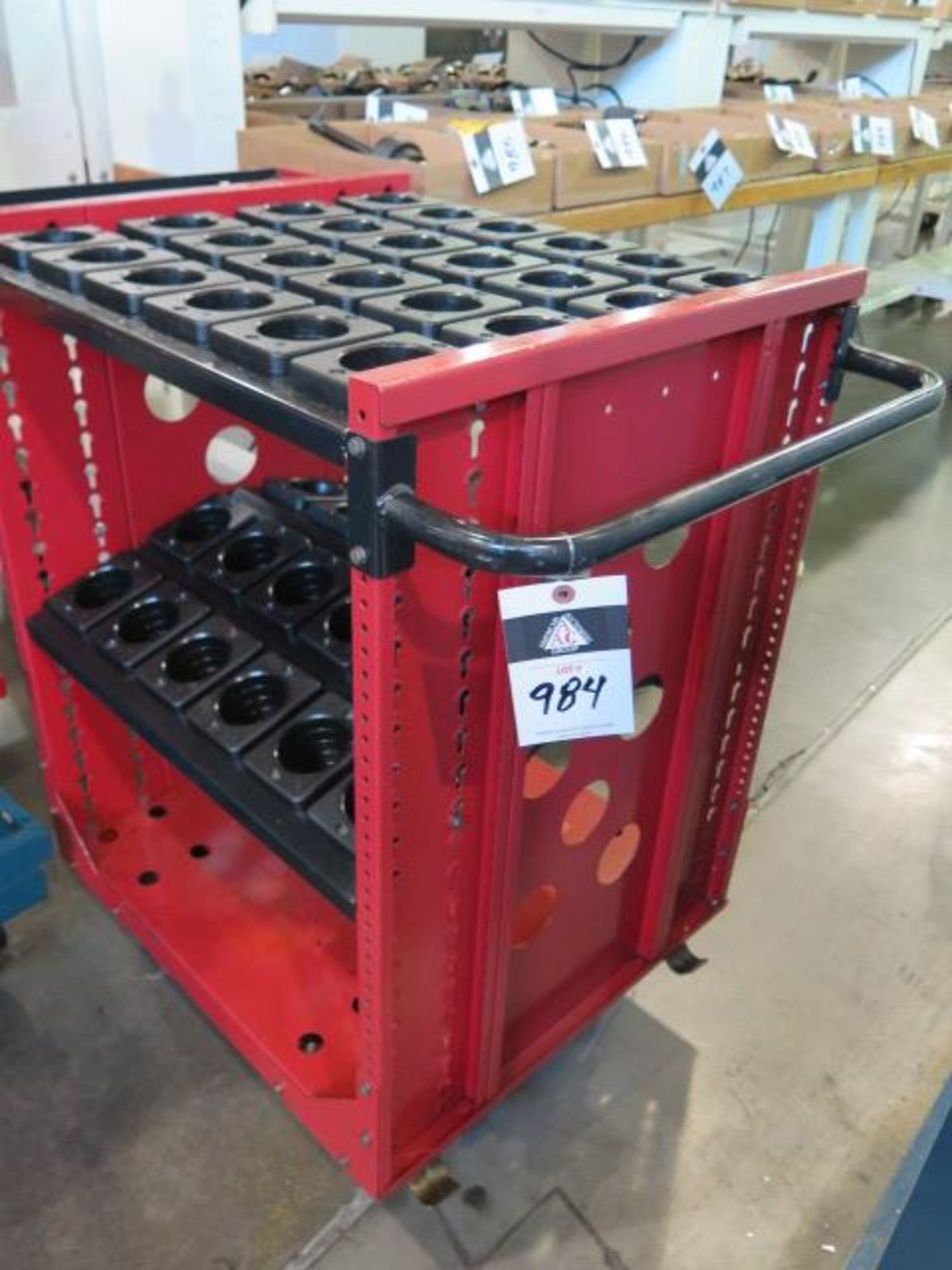 50-Taper Tooling Cart (SOLD AS-IS - NO WARRANTY)