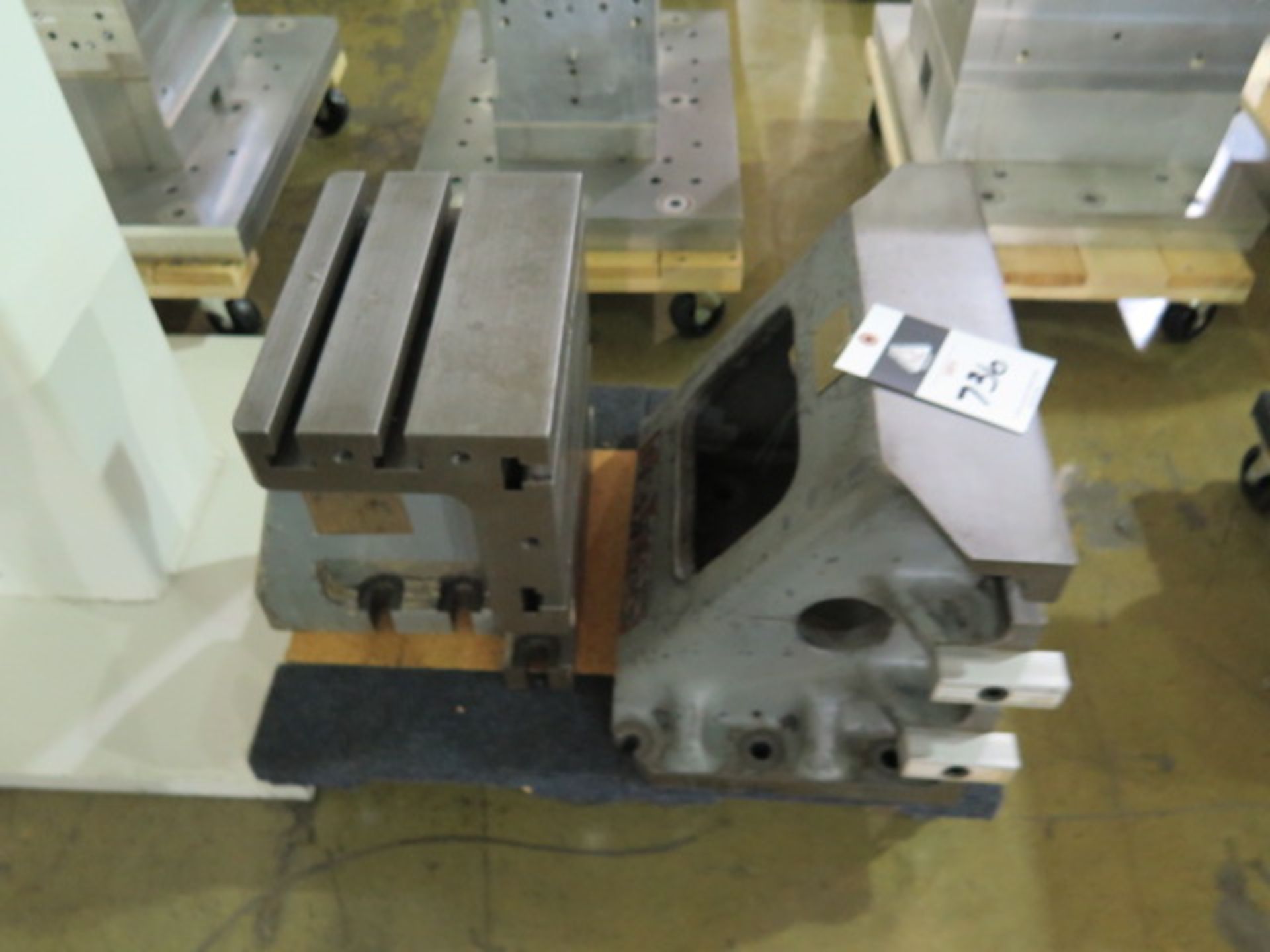 DeVlieg 16" x 12" x 12" and 12" x 12" x 8" Fixture Blocks (2) (SOLD AS-IS - NO WARRANTY) - Image 2 of 4