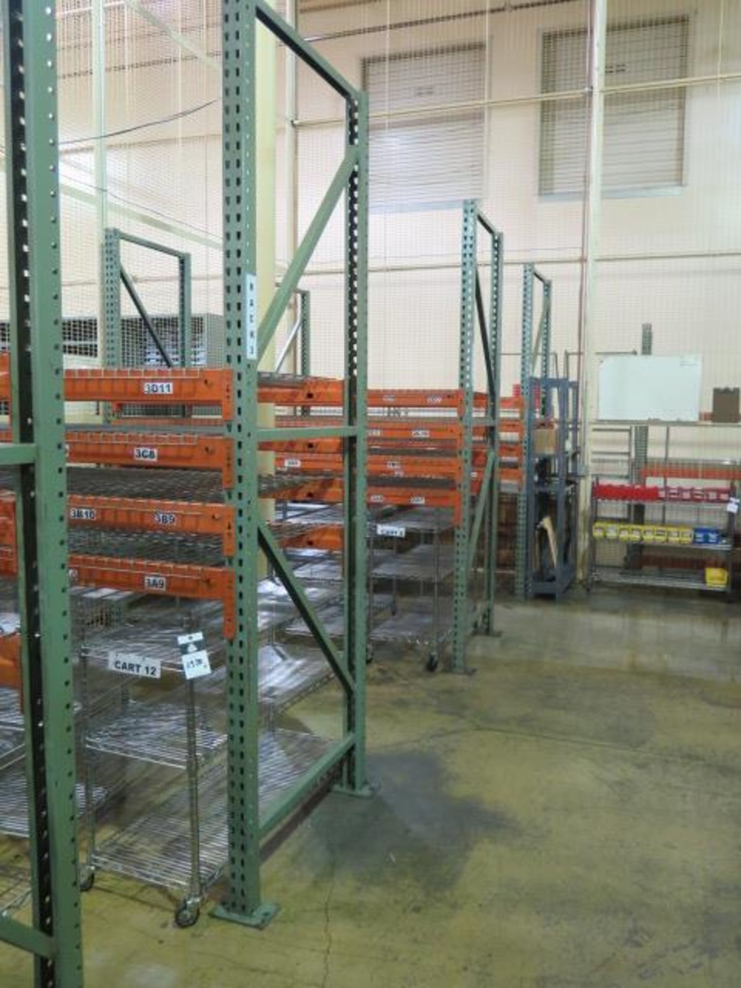 Sections of Pallet Racking (8) (SOLD AS-IS - NO WARRANTY) - Image 3 of 4