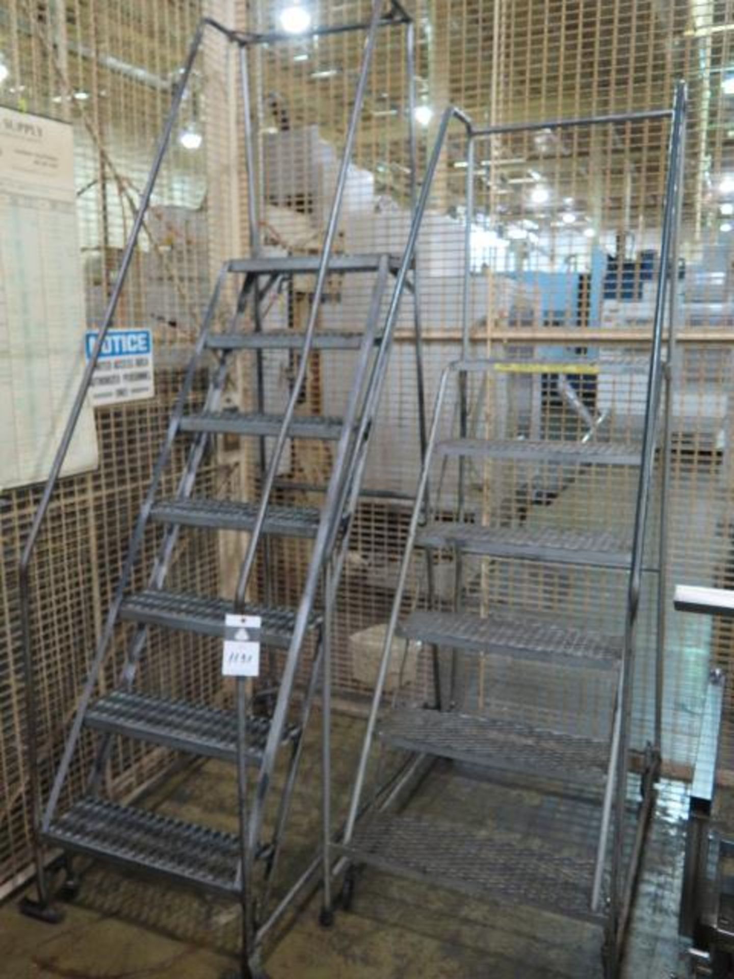 Stockroom Ladders (2) (SOLD AS-IS - NO WARRANTY)