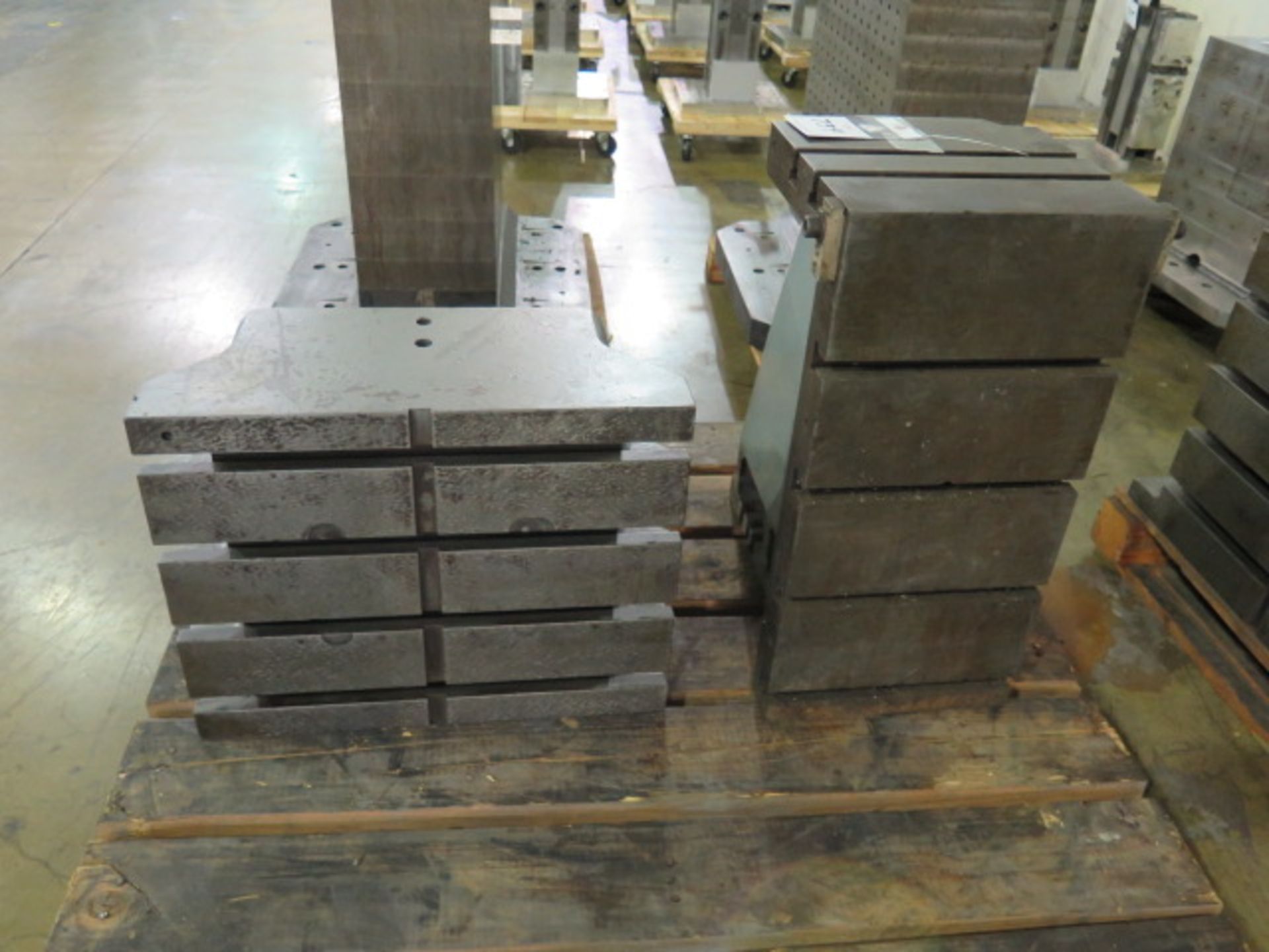 DeVlieg 12" x 24" x 12" and 22" x 16" x 17" Fixture Blocks (2) (SOLD AS-IS - NO WARRANTY) - Image 2 of 5