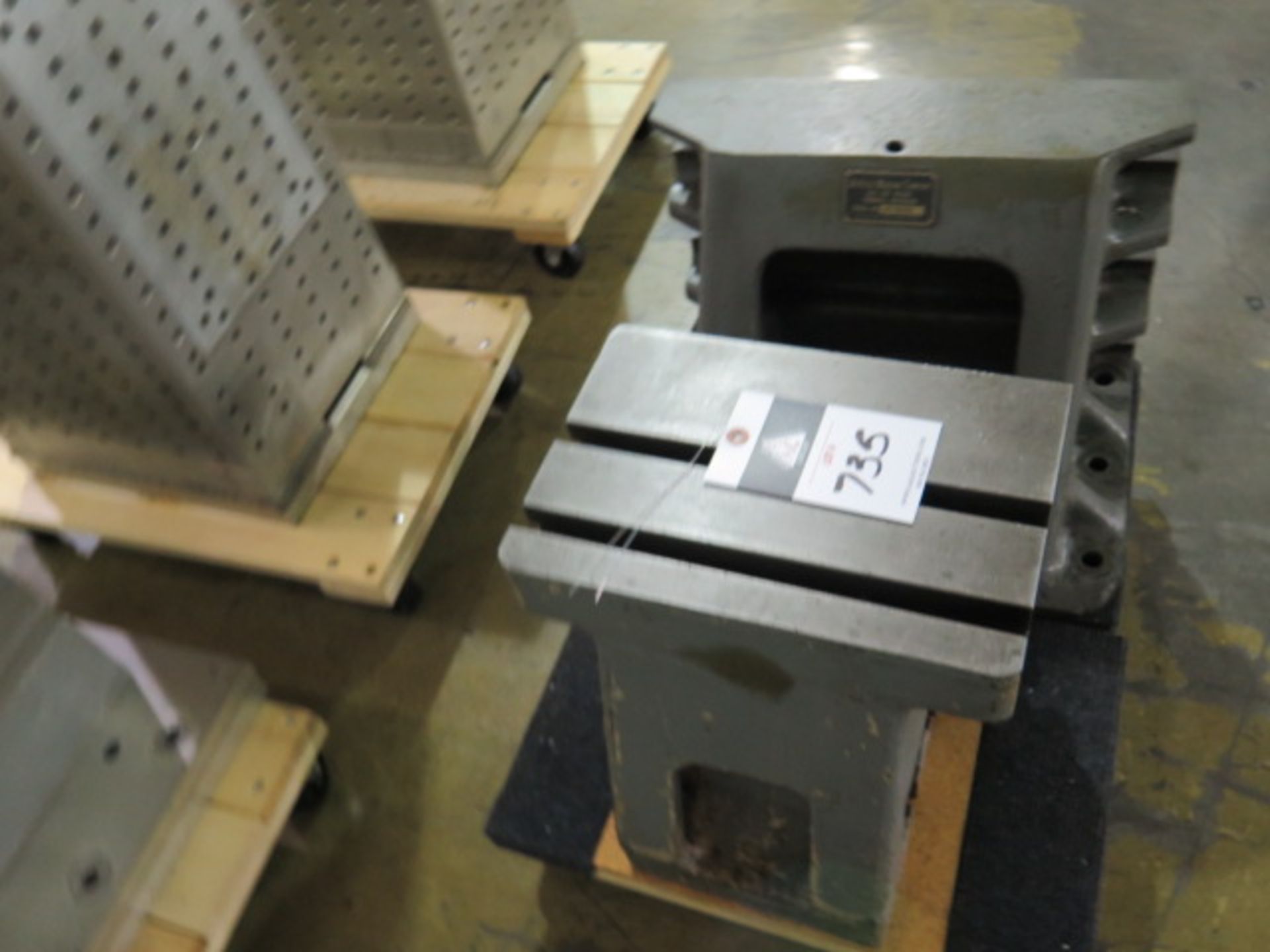 DeVlieg 16" x 12" x 12" and 12" x 12" x 8" Fixture Blocks (2) (SOLD AS-IS - NO WARRANTY) - Image 5 of 6