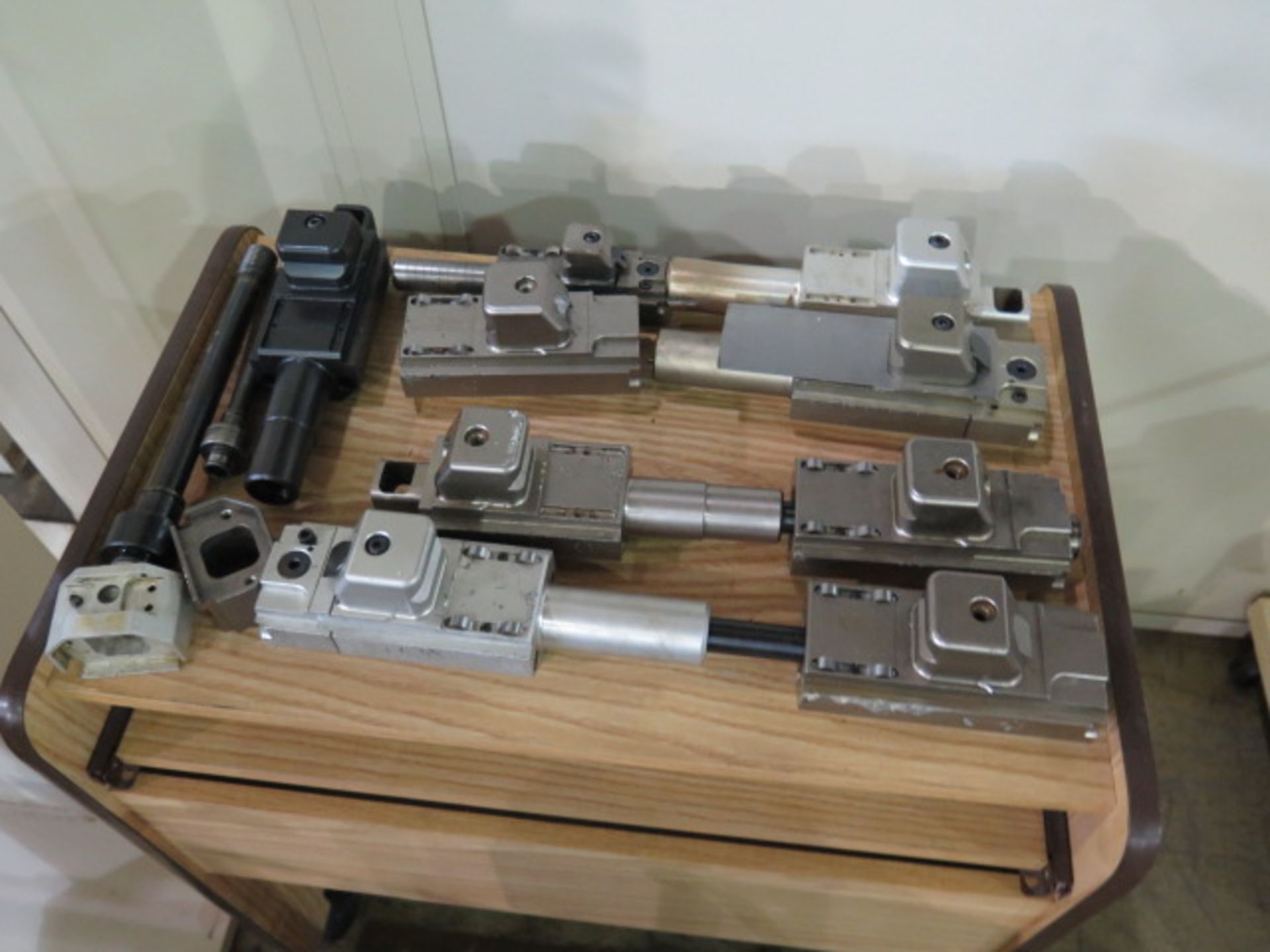 Toolex 4-Position 6” Double-Lock Vise Tombstone (Taken Apart for Cleaning) (SOLD AS-IS - NO - Image 5 of 7