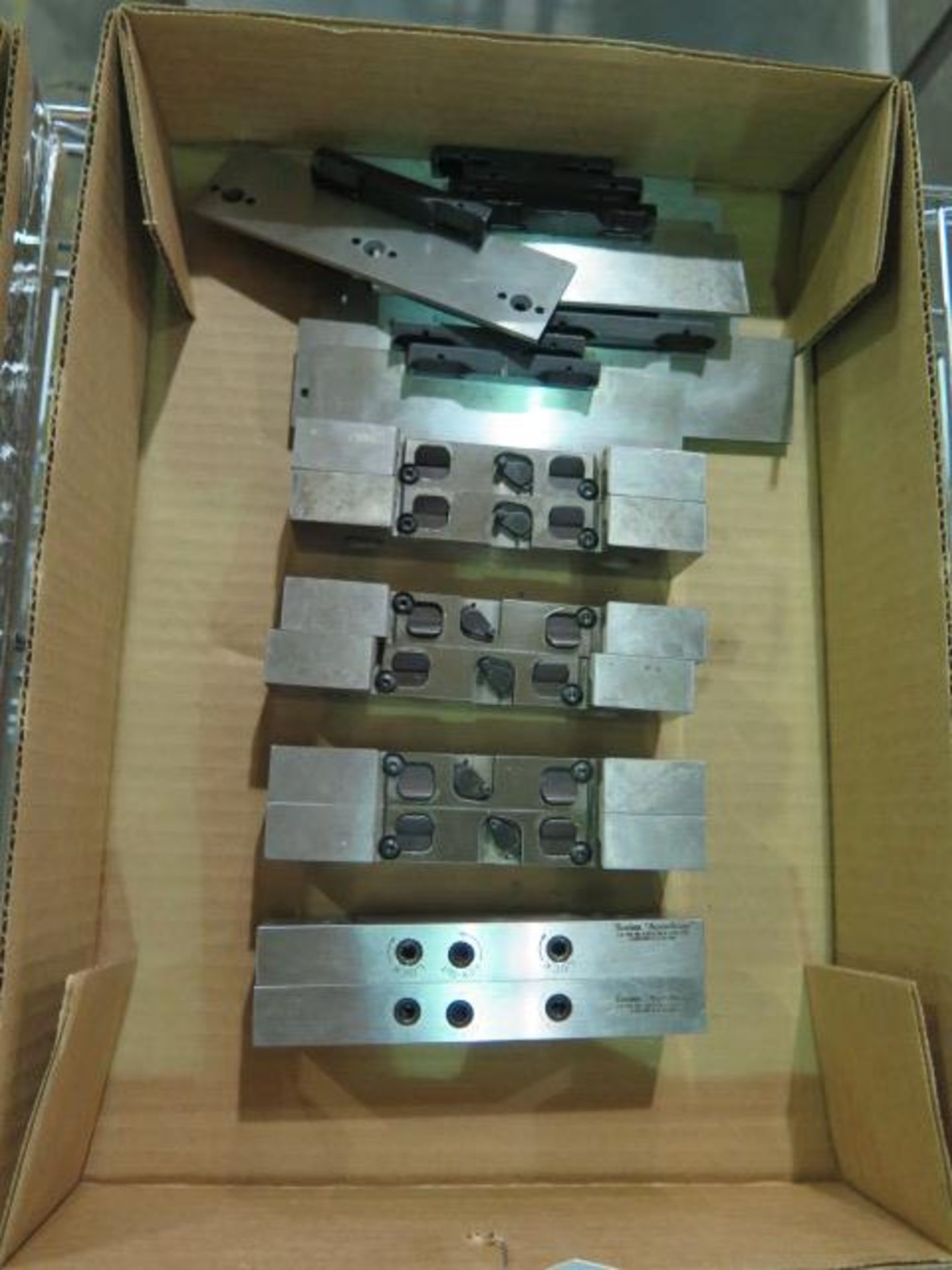 Toolex "Accu-Snap" 6" Master Jaw Sets (4) w/ Snap-In Parallel Sets (SOLD AS-IS - NO WARRANTY) - Image 2 of 6
