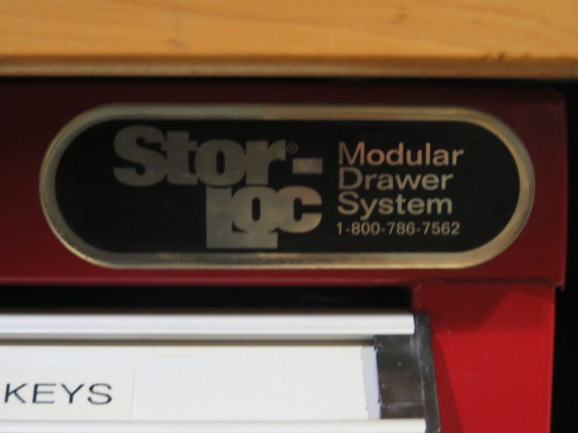 Stor-Loc 12-Drawer Tooling Cabinet w/ Maple Top (SOLD AS-IS - NO WARRANTY) - Image 9 of 9