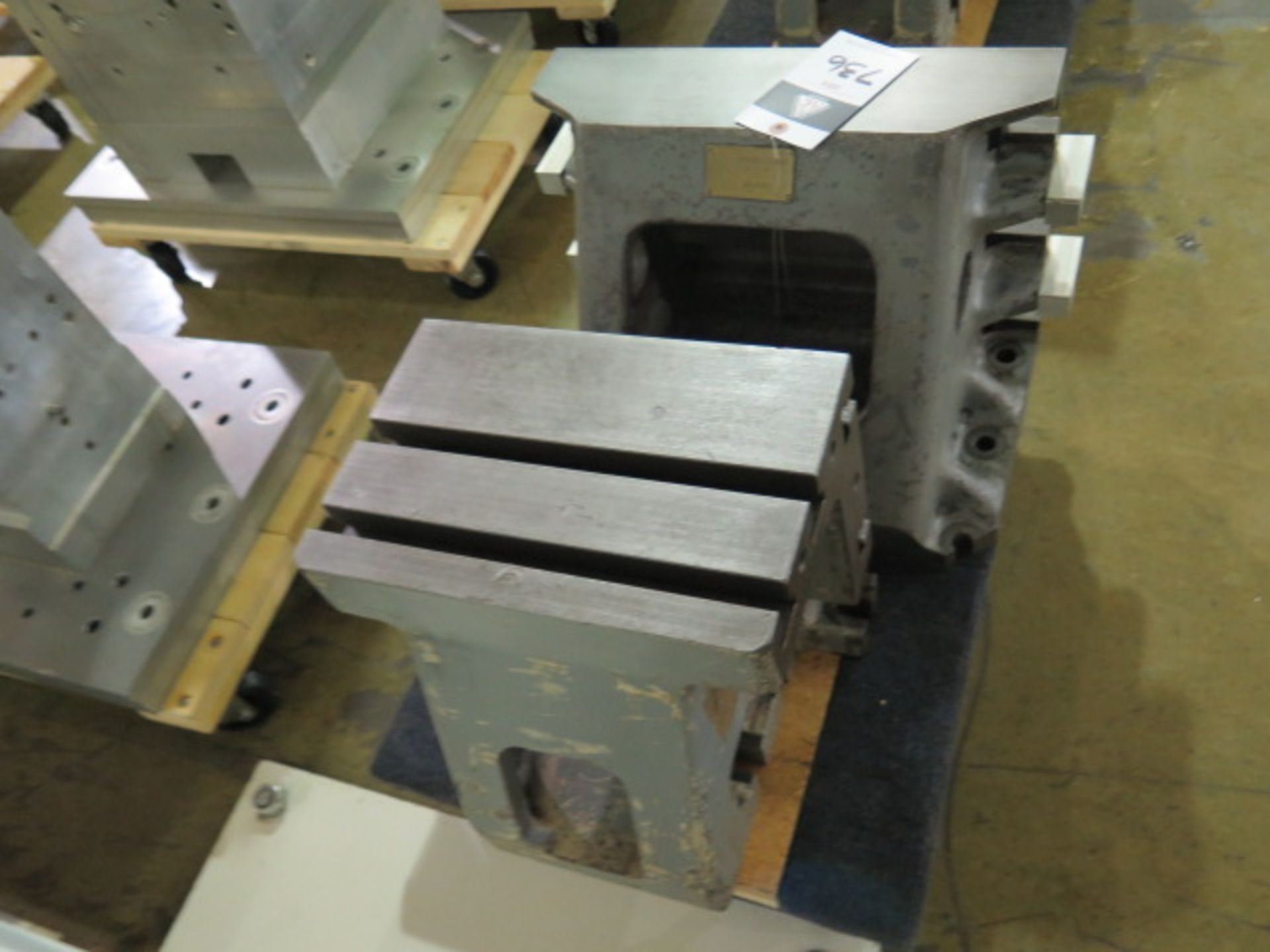 DeVlieg 16" x 12" x 12" and 12" x 12" x 8" Fixture Blocks (2) (SOLD AS-IS - NO WARRANTY) - Image 3 of 4