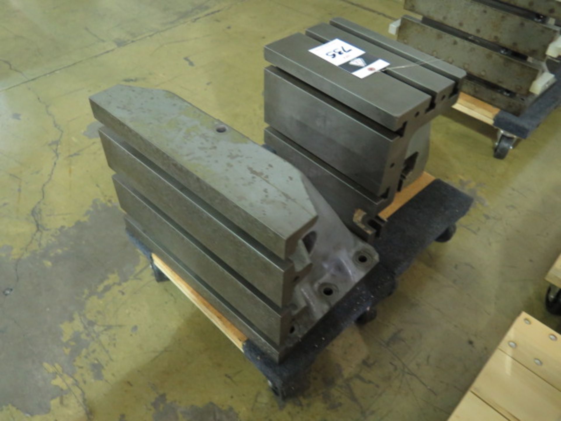 DeVlieg 16" x 12" x 12" and 12" x 12" x 8" Fixture Blocks (2) (SOLD AS-IS - NO WARRANTY) - Image 4 of 6