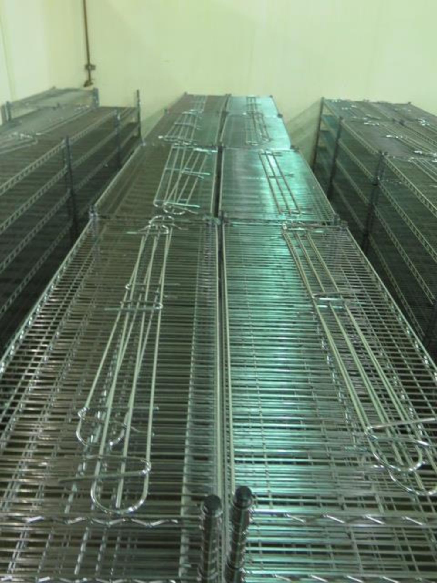 Rolling Wire Frame Shelves (8) (SOLD AS-IS - NO WARRANTY) - Image 3 of 5