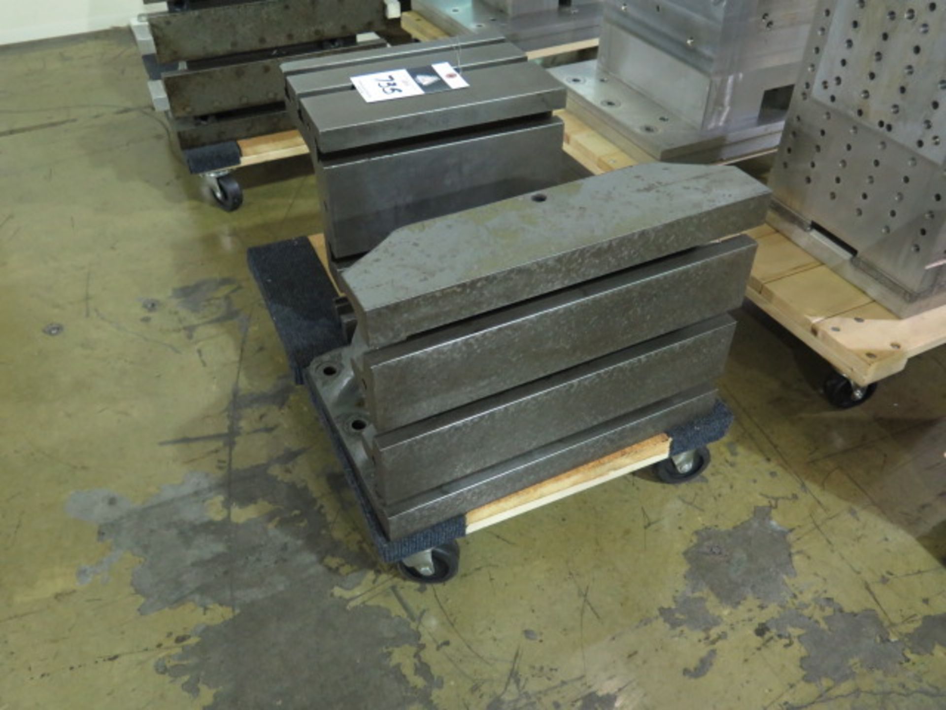 DeVlieg 16" x 12" x 12" and 12" x 12" x 8" Fixture Blocks (2) (SOLD AS-IS - NO WARRANTY)