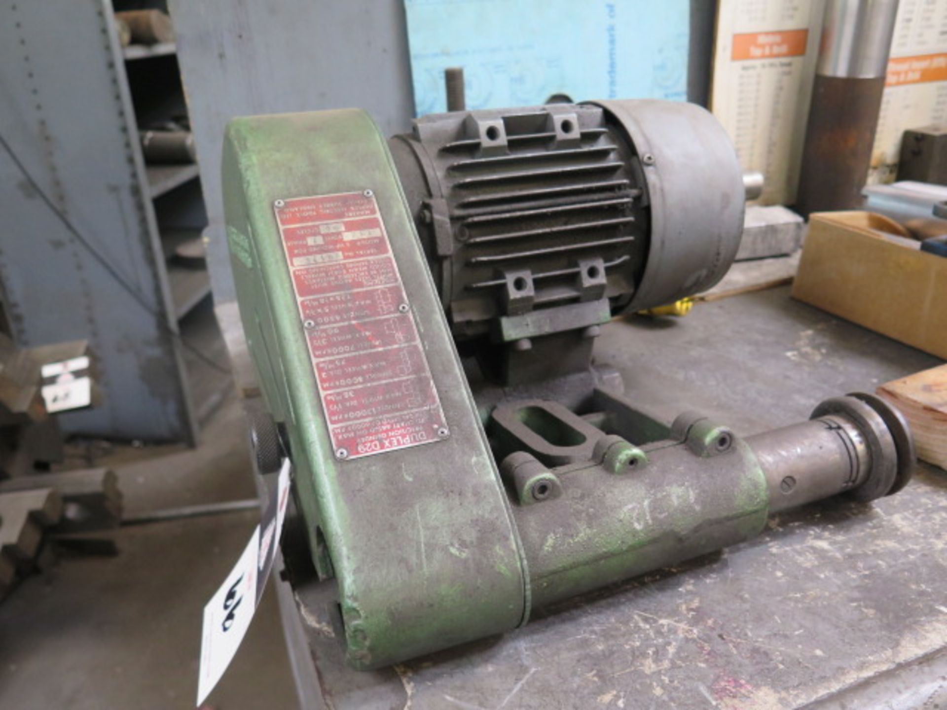 Duplex mdl. D29 Tool Post Grinder (SOLD AS-IS - NO WARRANTY)