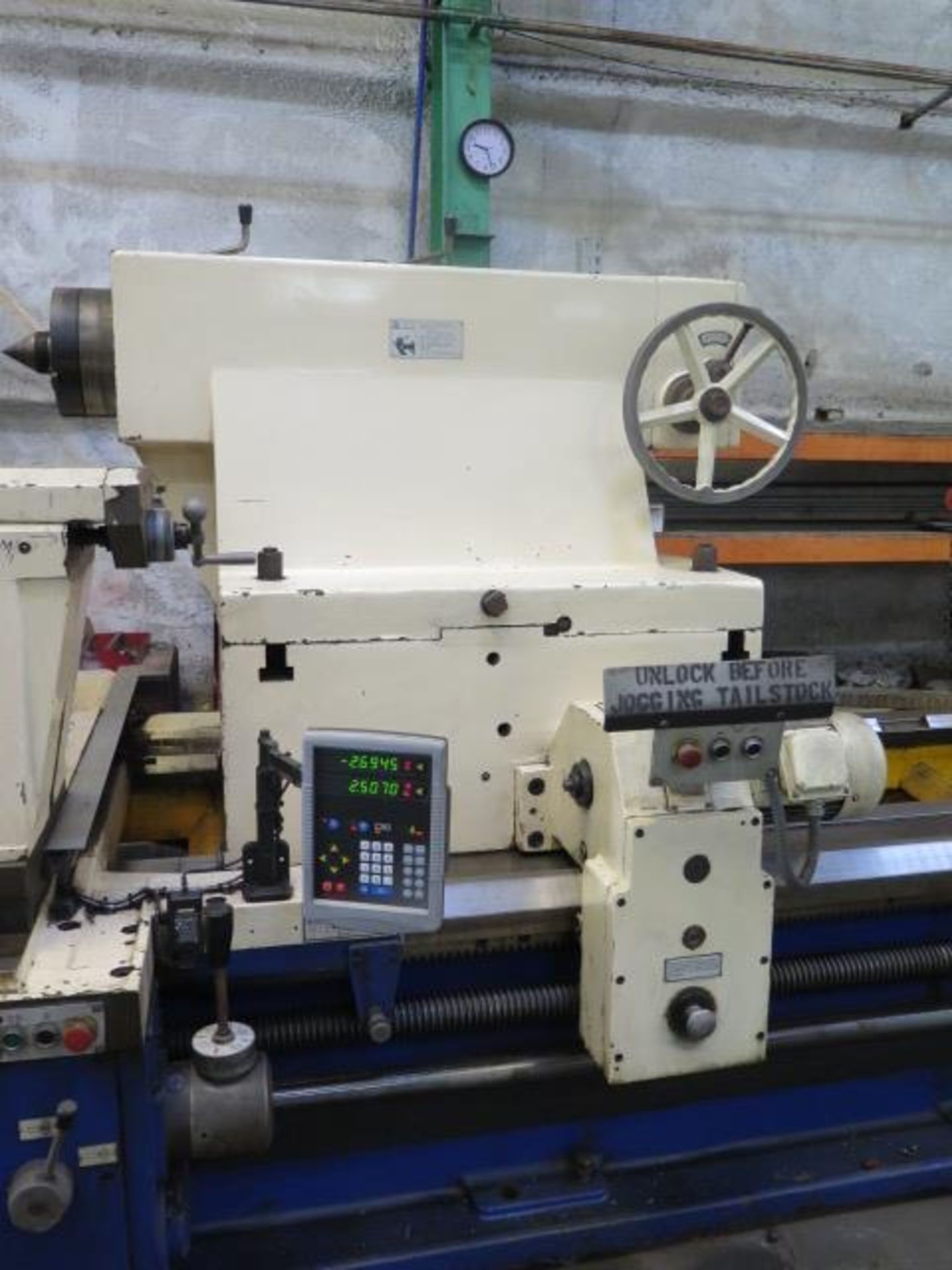 2009 Dezhou Delong CW61190L “Tru-Turn” 74” x 327” Geared Head Gap Bed Lathe s/n 091009, SOLD AS IS - Image 14 of 27