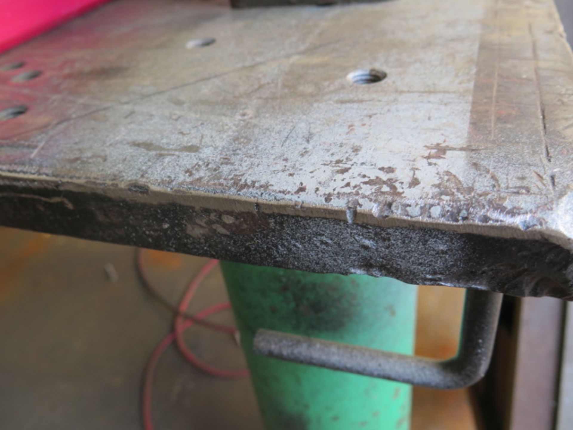 36" x 48" x 1" Steel Welding Table w/ Work Light (SOLD AS-IS - NO WARRANTY) - Image 3 of 4