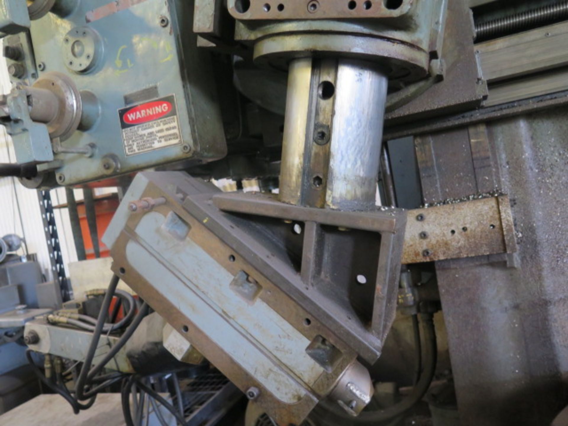 Bullard 54” Vertical Boring Mill w/ 4.3-160 RPM, 63” Swing, Hyd Tracer Head, SOLD AS IS - Image 12 of 17