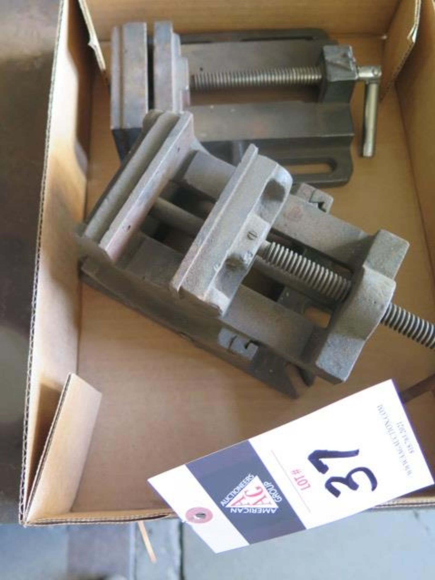 4" Machine Vises (2) (SOLD AS-IS - NO WARRANTY)