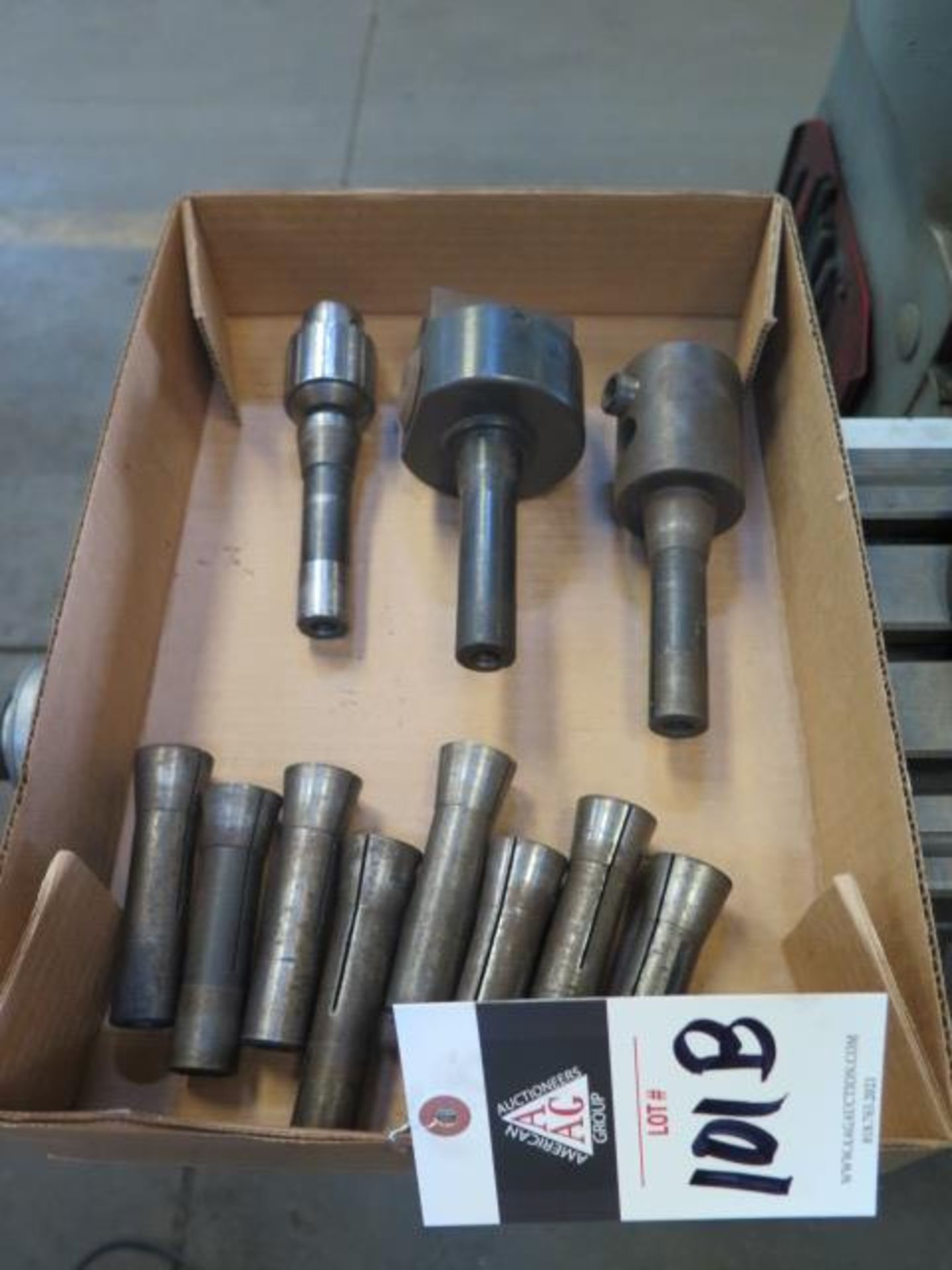 R8 Collets and Tooling (11) (SOLD AS-IS - NO WARRANTY)