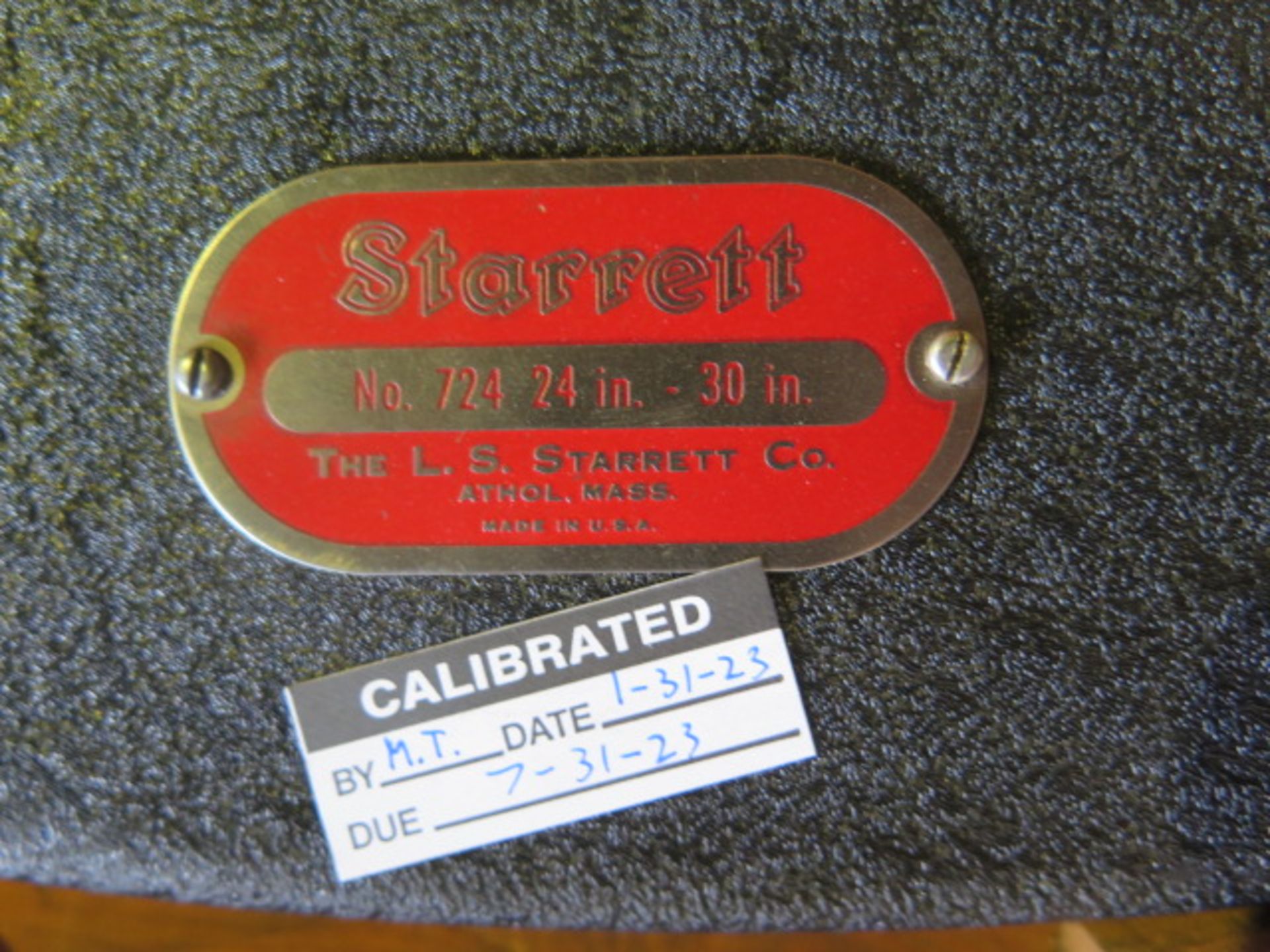 Starrett 24"-30" OD Mic (SOLD AS-IS - NO WARRANTY) - Image 8 of 8