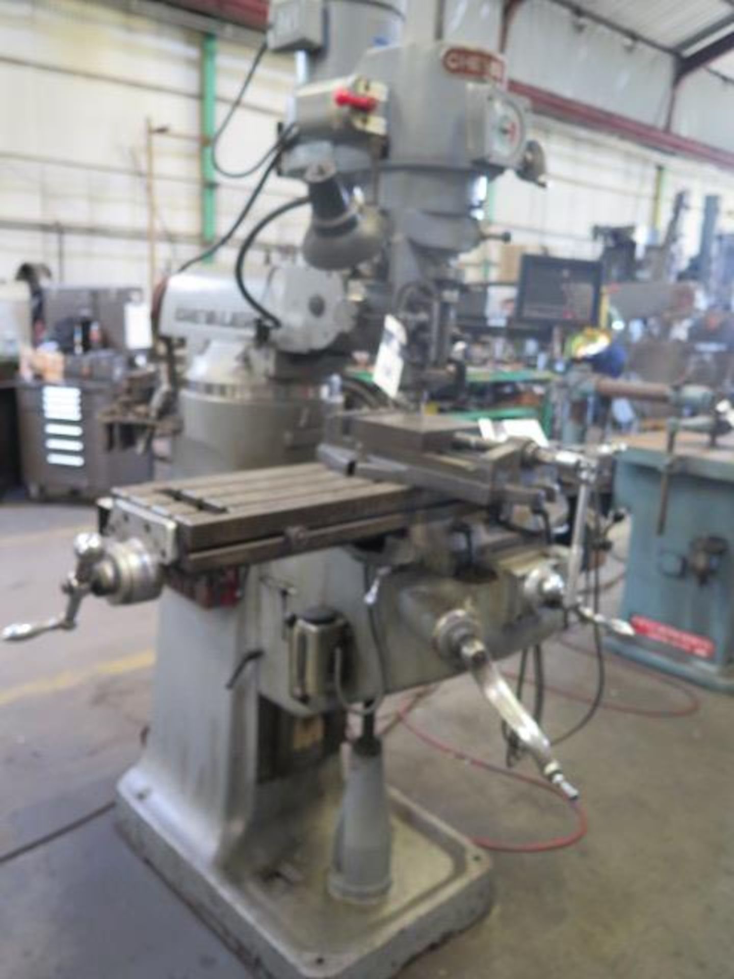 Chevalier Vertical Mill s/n 828286 w/ Newall DP700 Program DRO, 60-4500 Dial Change RPM, SOLD AS IS - Image 3 of 9