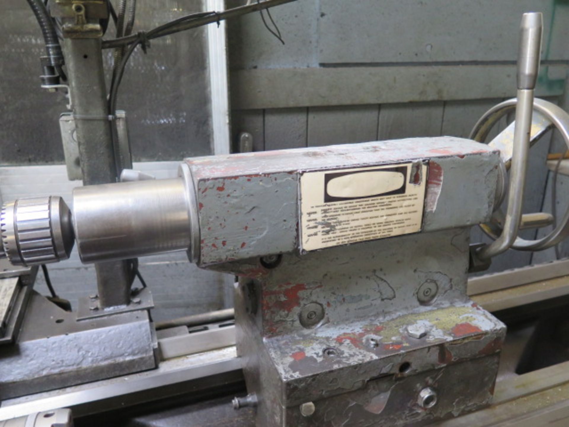 Polamco TUR-63 Big-Bore 25” x 120” Geared Head Gap Bed Lathe s/n 41189 w/ Mitutoyo DRO, SOLD AS IS - Image 8 of 14