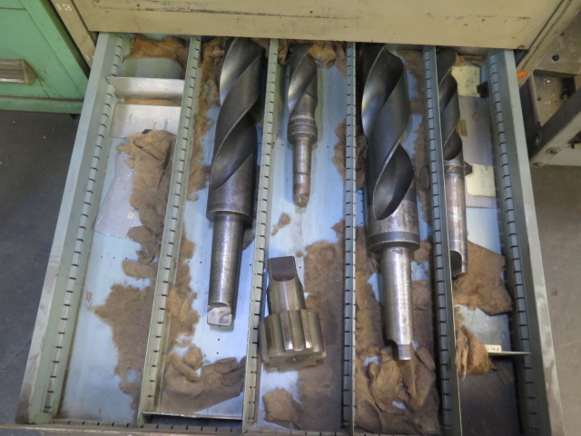 15-Drawer Tooling Cabinet w/ Taper-Shank Drills and Misc (SOLD AS-IS - NO WARRANTY) - Image 13 of 13