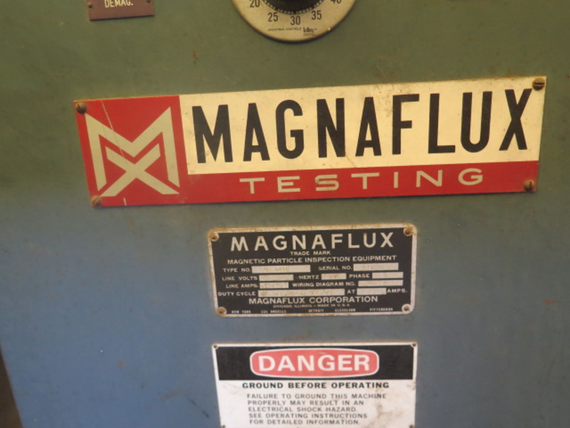 Magna-Flux mdl. SB-1416 Demagnetizer s/n 711206 w/ 14 ½” x 16 ¾” Thru Opening (SOLD AS-IS - NO WARRA - Image 5 of 6