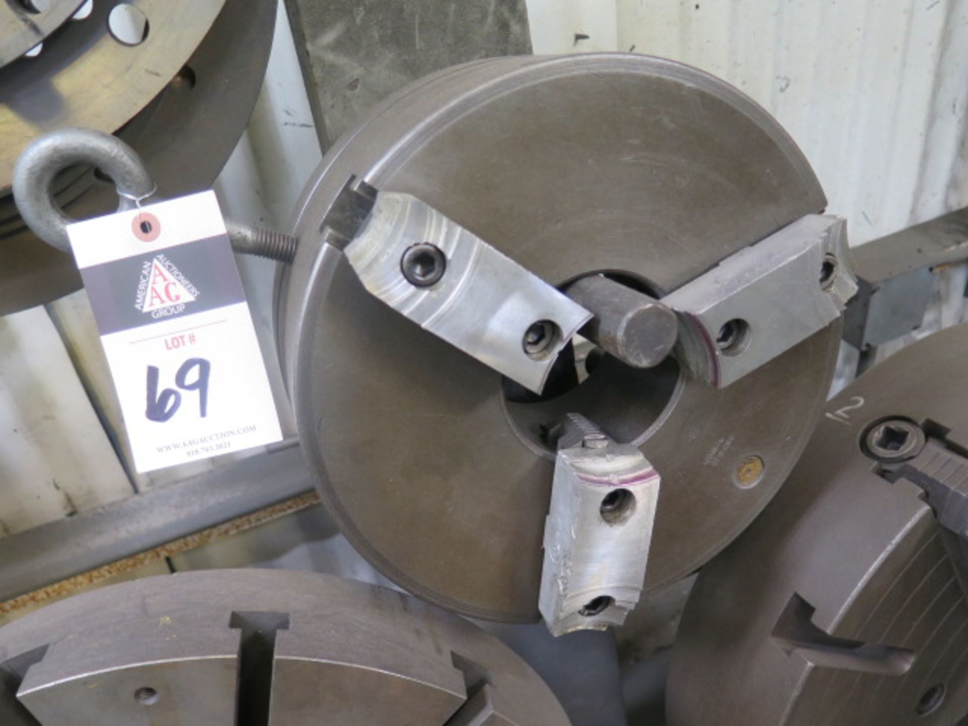 12" 3-Jaw Chuck (SOLD AS-IS - NO WARRANTY)