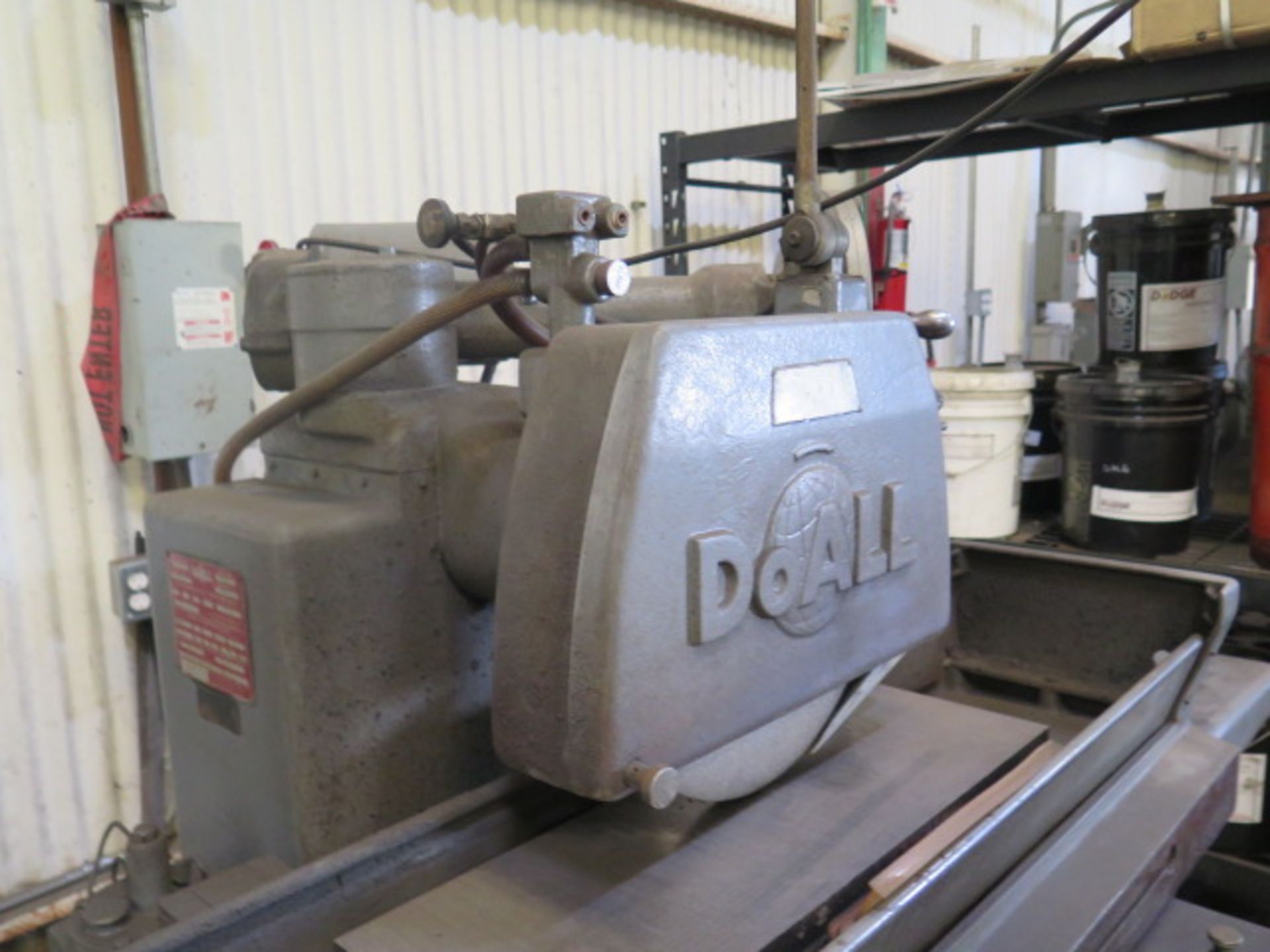 DoAll 8” x 24” Automatic Hydraulic Surface Grinder w/ Coolant (SOLD AS-IS - NO WARRANTY) - Image 8 of 12