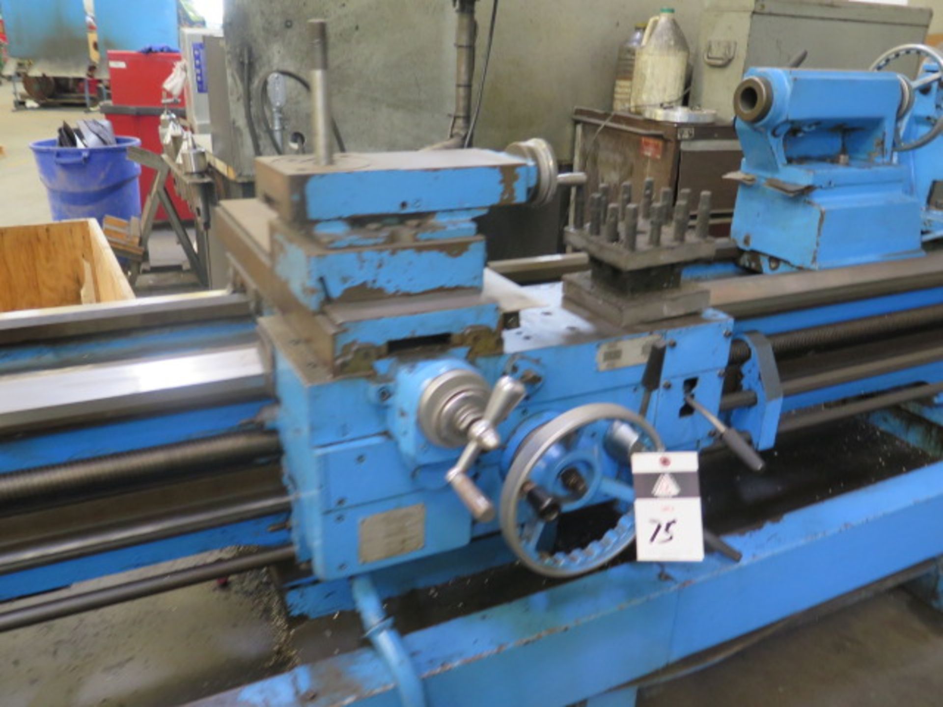 HES 24” x 108” Geared Head Gap Bed Lathe s/n 15239 w/ Newall C80 DRO, 24-960 RPM, SOLD AS IS - Image 12 of 19