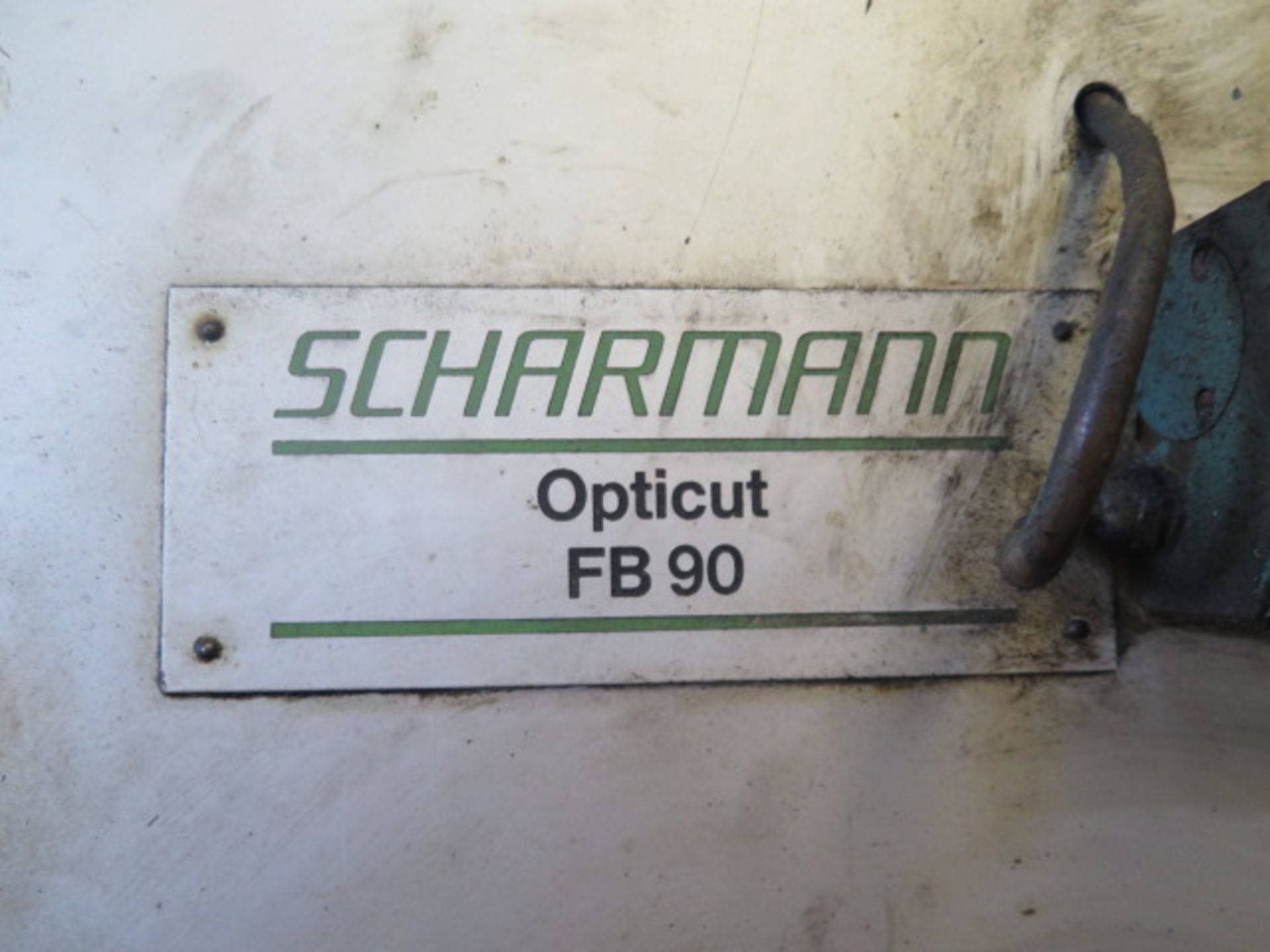 Scharmann “Opticut FB 90” Horizontal Boring Mill s/n 79-142-145 w/ DRO, SOLD AS IS - Image 11 of 11