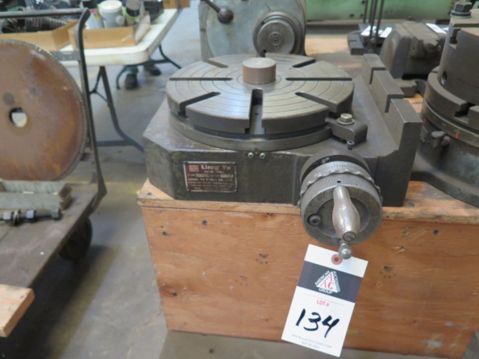 Liang Yu 12” Rotary Table (SOLD AS-IS - NO WARRANTY)