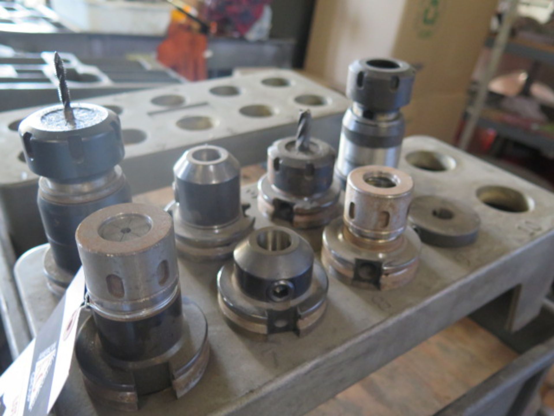 CAT-40 Taper Tooling (7) w/ Racks (SOLD AS-IS - NO WARRANTY) - Image 4 of 4