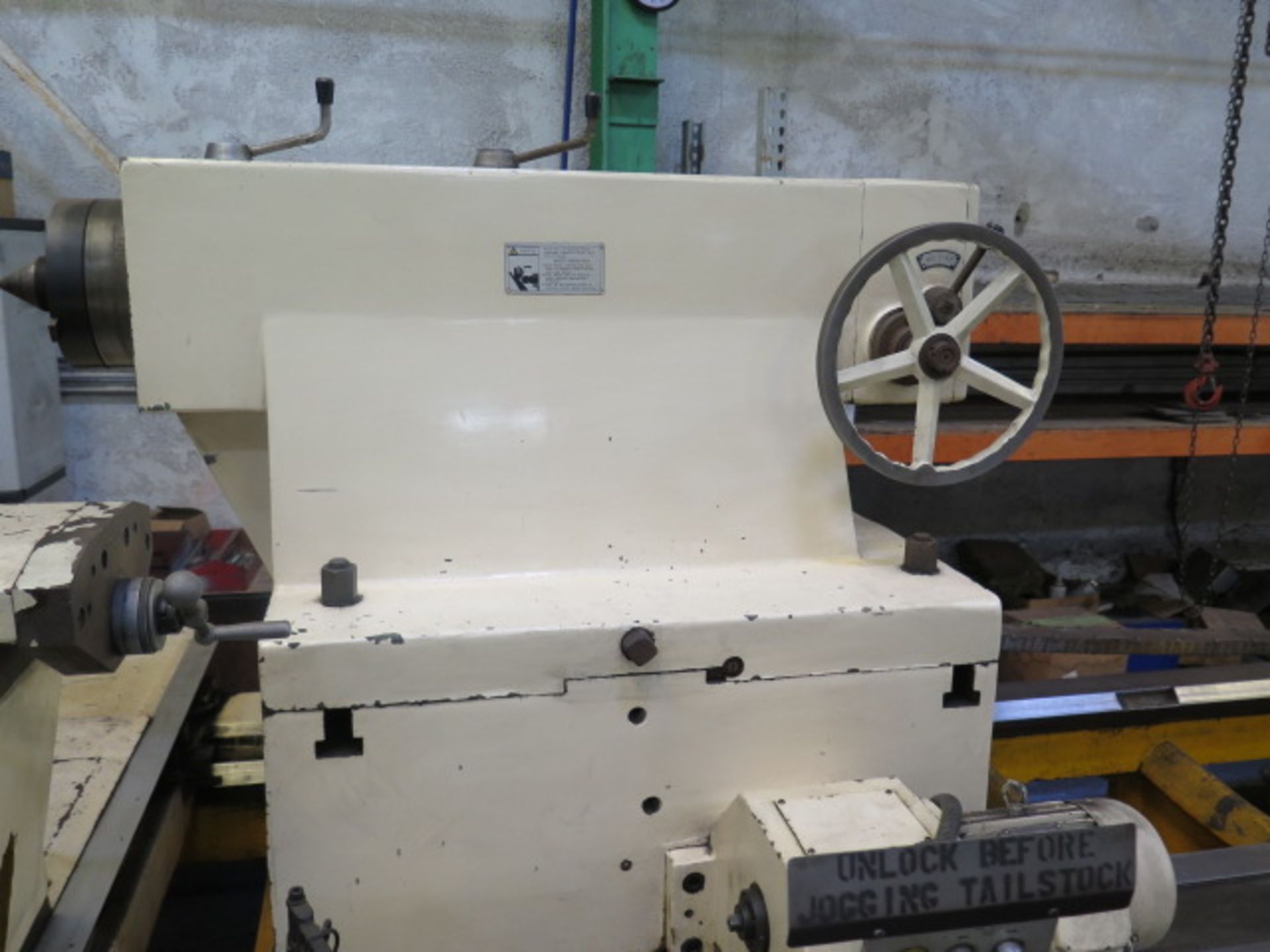 2009 Dezhou Delong CW61190L “Tru-Turn” 74” x 327” Geared Head Gap Bed Lathe s/n 091009, SOLD AS IS - Image 15 of 27