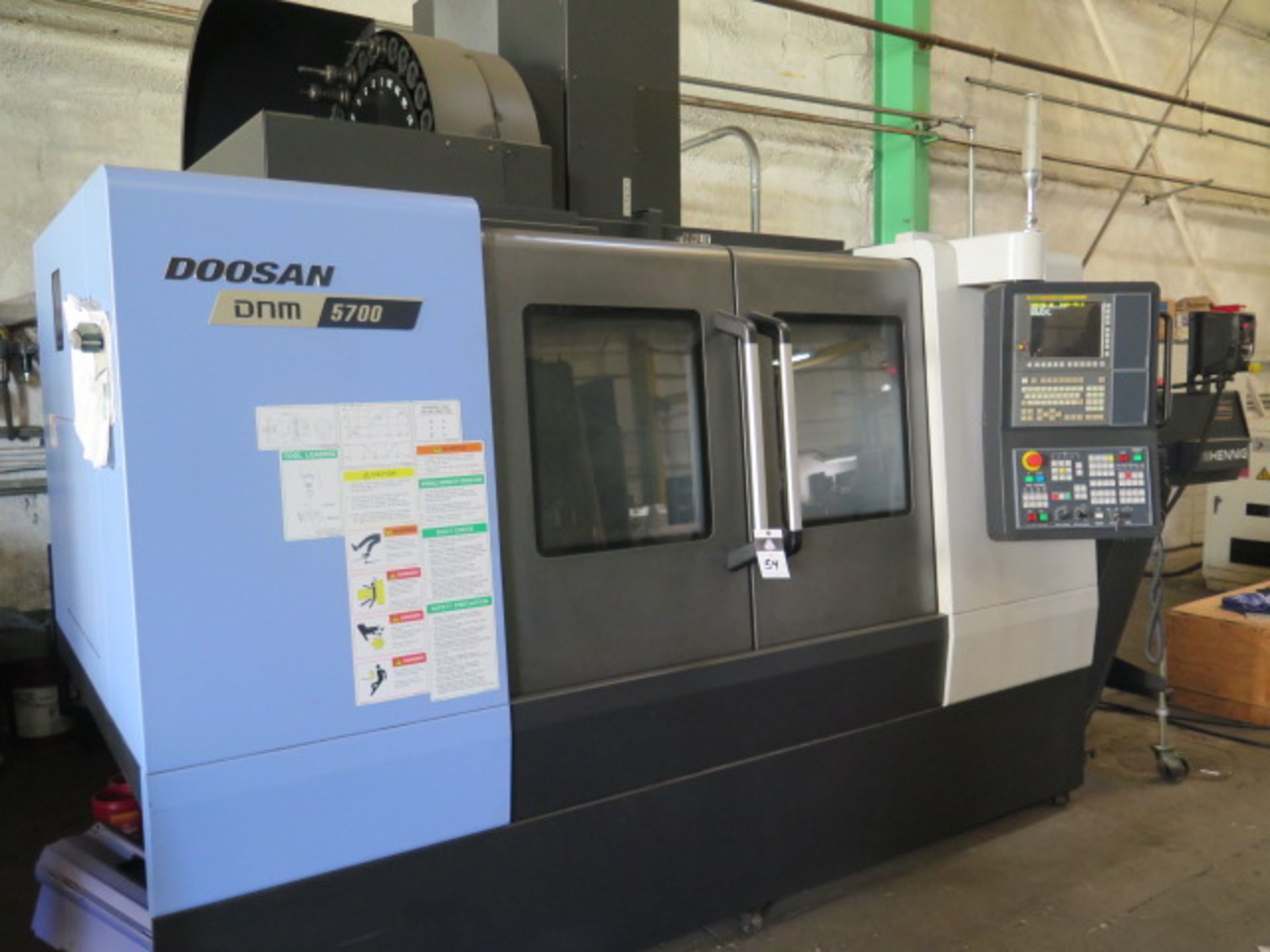 2017 Doosan DNM 5700 CNC VMC s/n MV0091-009700 w/ Doosan-Fanuc I Series Contron, SOLD AS IS - Image 2 of 21