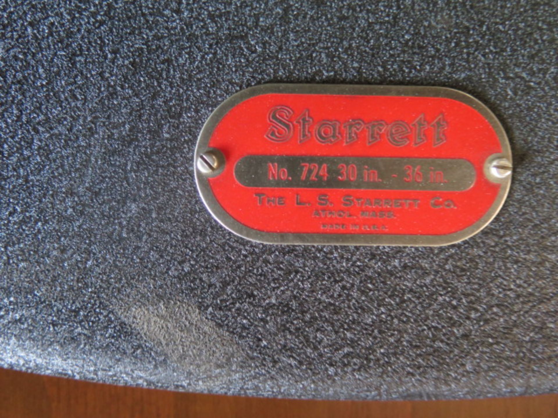 Starrett 30"-36" OD Mic (SOLD AS-IS - NO WARRANTY) - Image 8 of 8