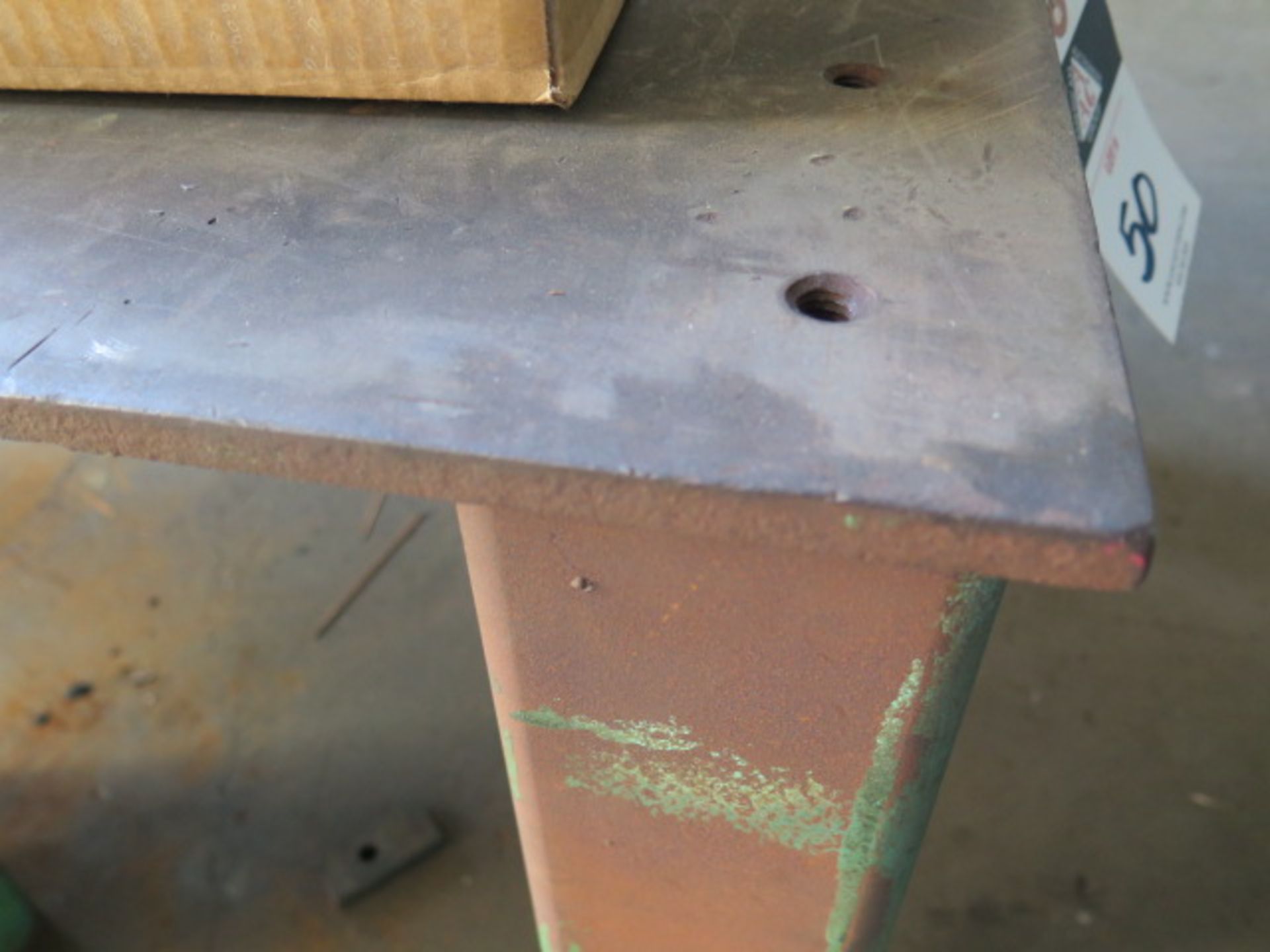 24" x 32" Tapped-Hole Steel Table (SOLD AS-IS - NO WARRANTY) - Image 3 of 4