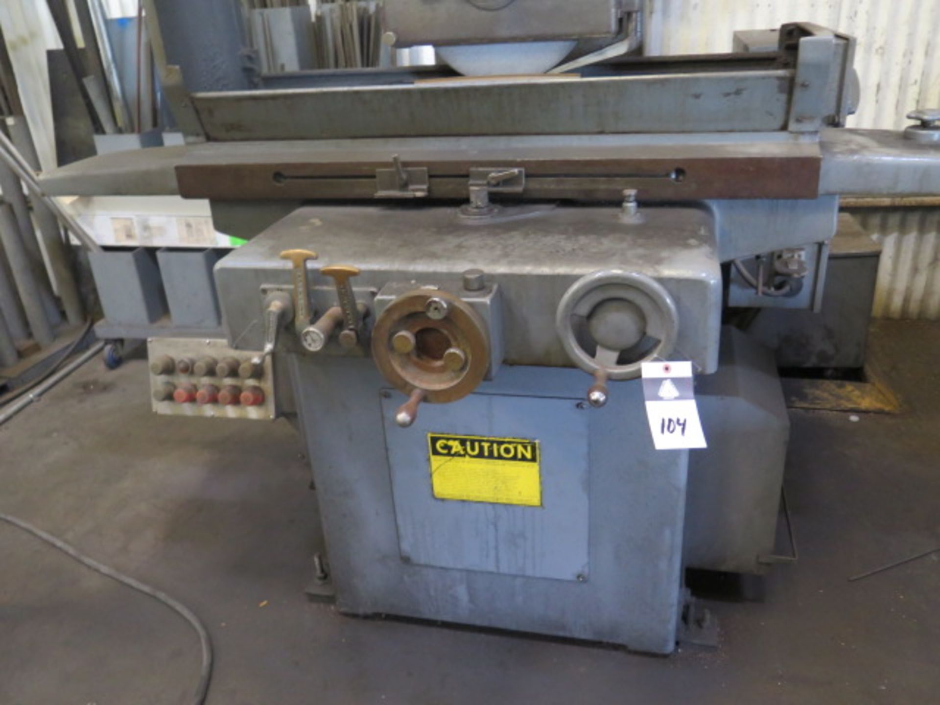 DoAll 8” x 24” Automatic Hydraulic Surface Grinder w/ Coolant (SOLD AS-IS - NO WARRANTY) - Image 4 of 12