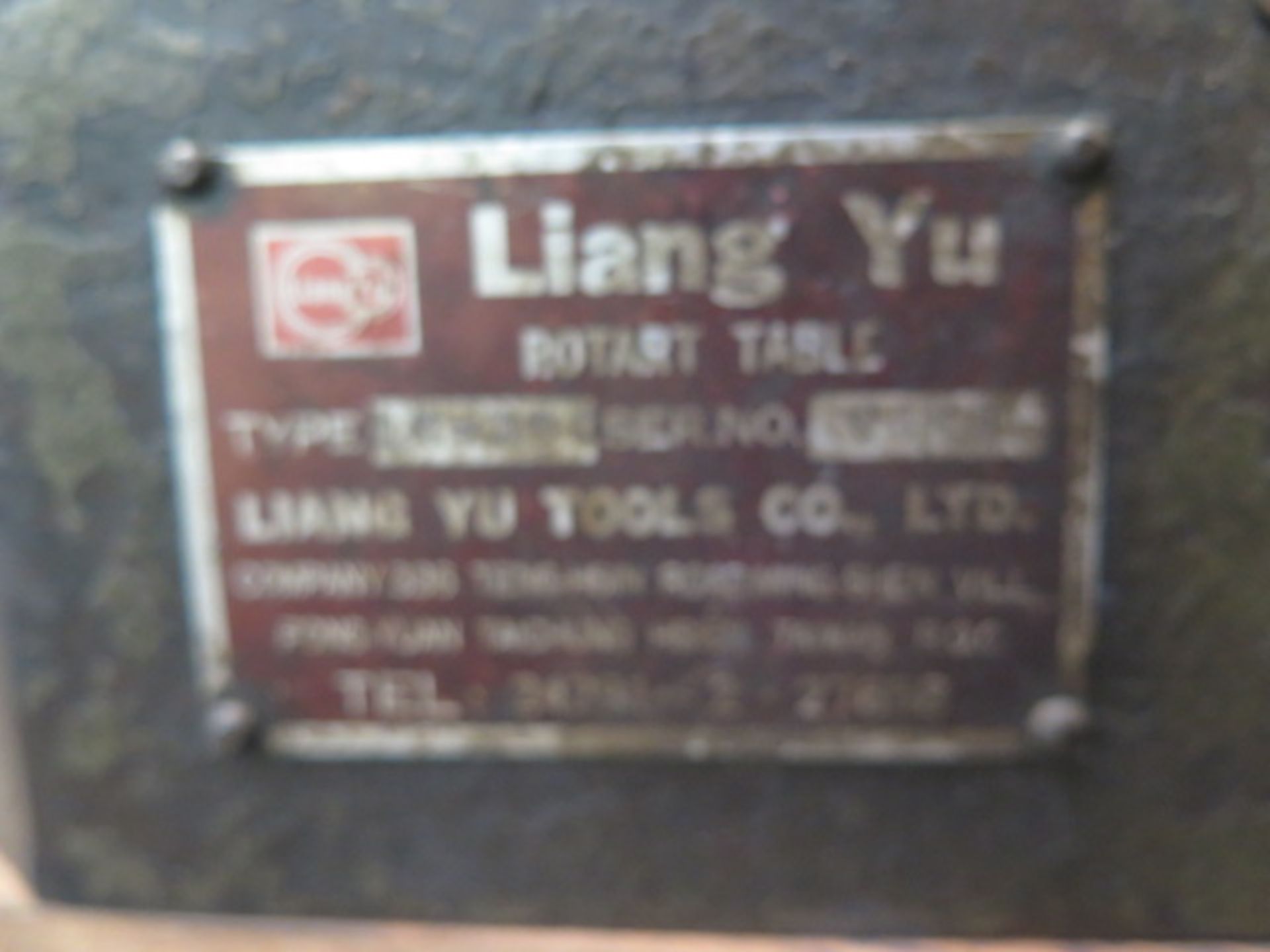 Liang Yu 12” Rotary Table (SOLD AS-IS - NO WARRANTY) - Image 6 of 6