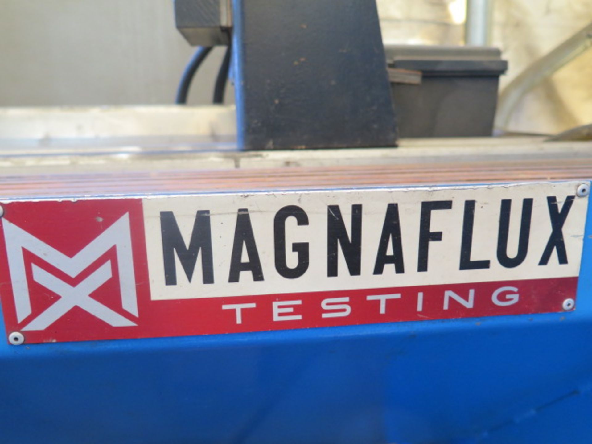 Magna-Flux mdl. MAG III Magnetic Particle Inspection Machine s/n 811042 w/ 10” Ring, SOLD AS IS - Image 11 of 11