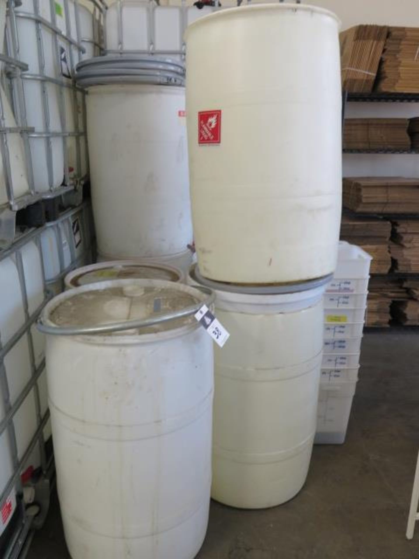Plastic Barrels and Buckets (SOLD AS-IS - NO WARRANTY) - Image 2 of 3