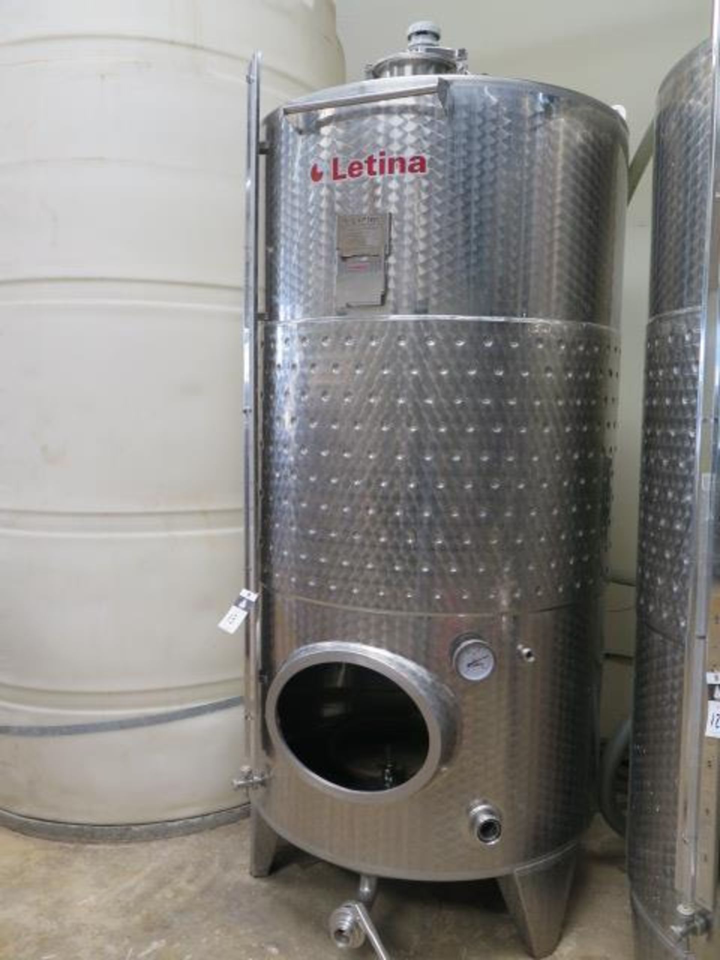 2014 Letina type Z2000HV11 2000 Liter Jacketed Closed Storage Tanks s/n 051014/4 (SOLD AS-IS - NO - Image 2 of 12