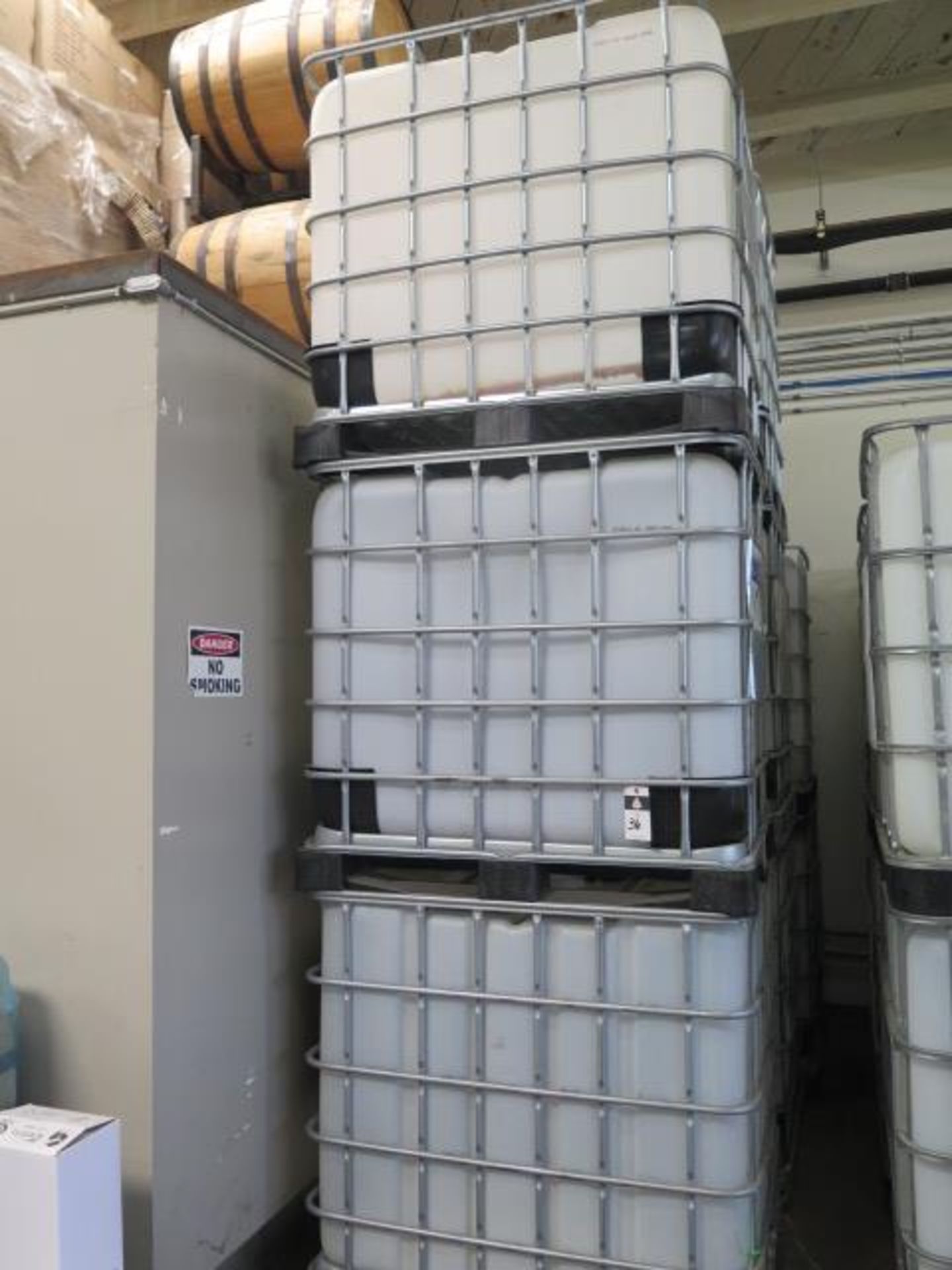 1000 Liter (250 Gallon) Stackable Plastic Storage Tanks (8) (SOLD AS-IS - NO WARRANTY)