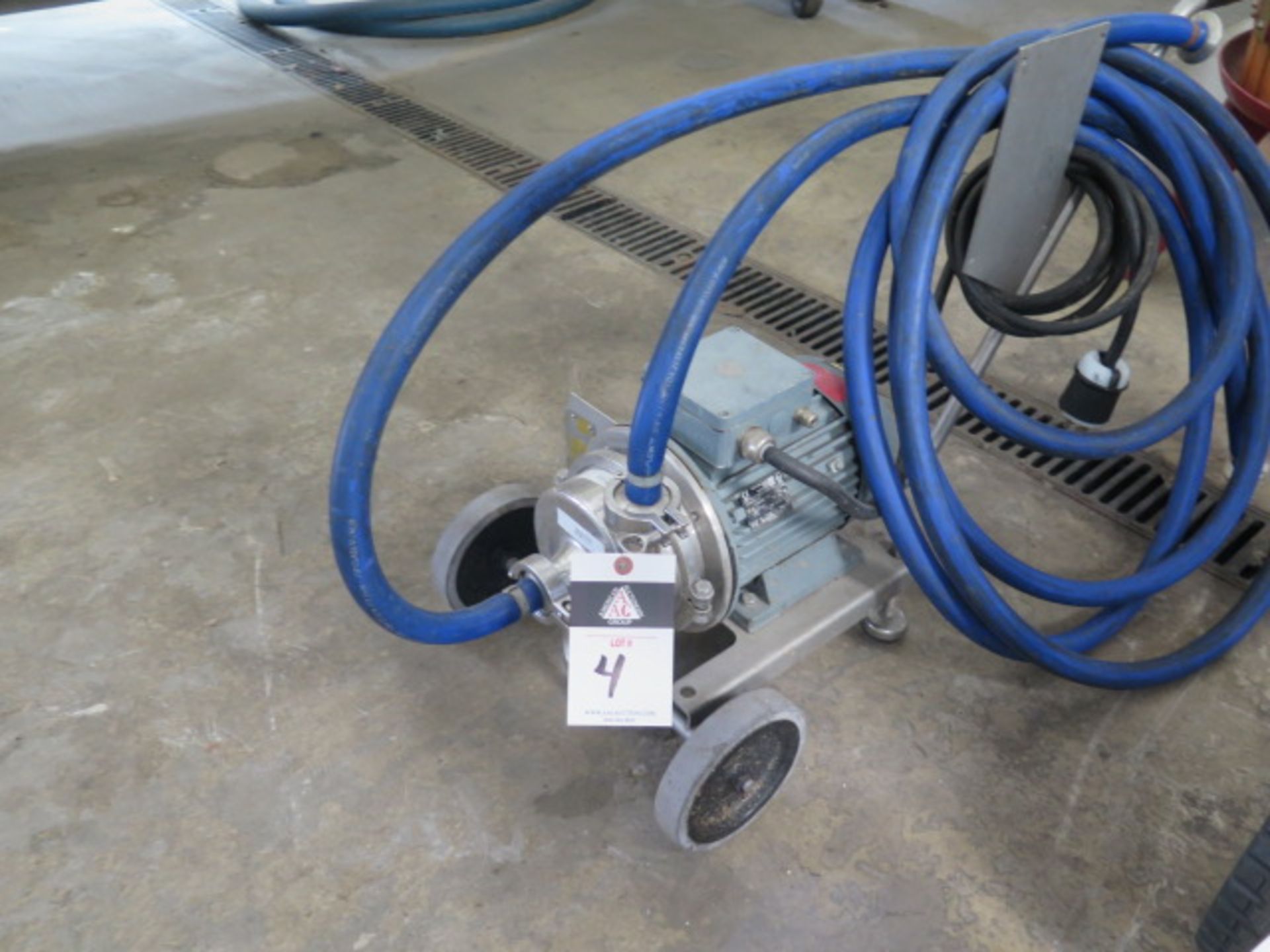 KPA Stainless Steel Electric Pump w/ Cart (SOLD AS-IS - NO WARRANTY) - Image 2 of 8