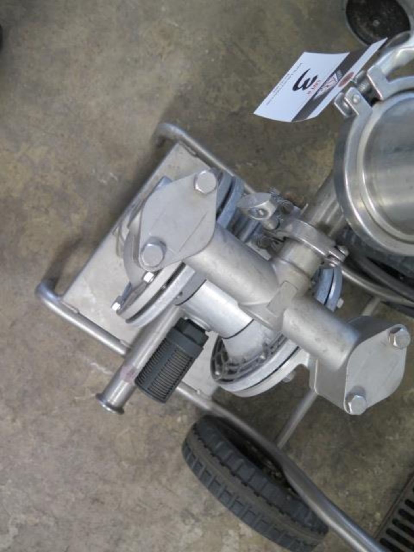 2019 Yamada NDP-25BSH-CAR Pneumatic Diaphragm Pump w/ Cart (SOLD AS-IS - NO WARRANTY) - Image 4 of 9