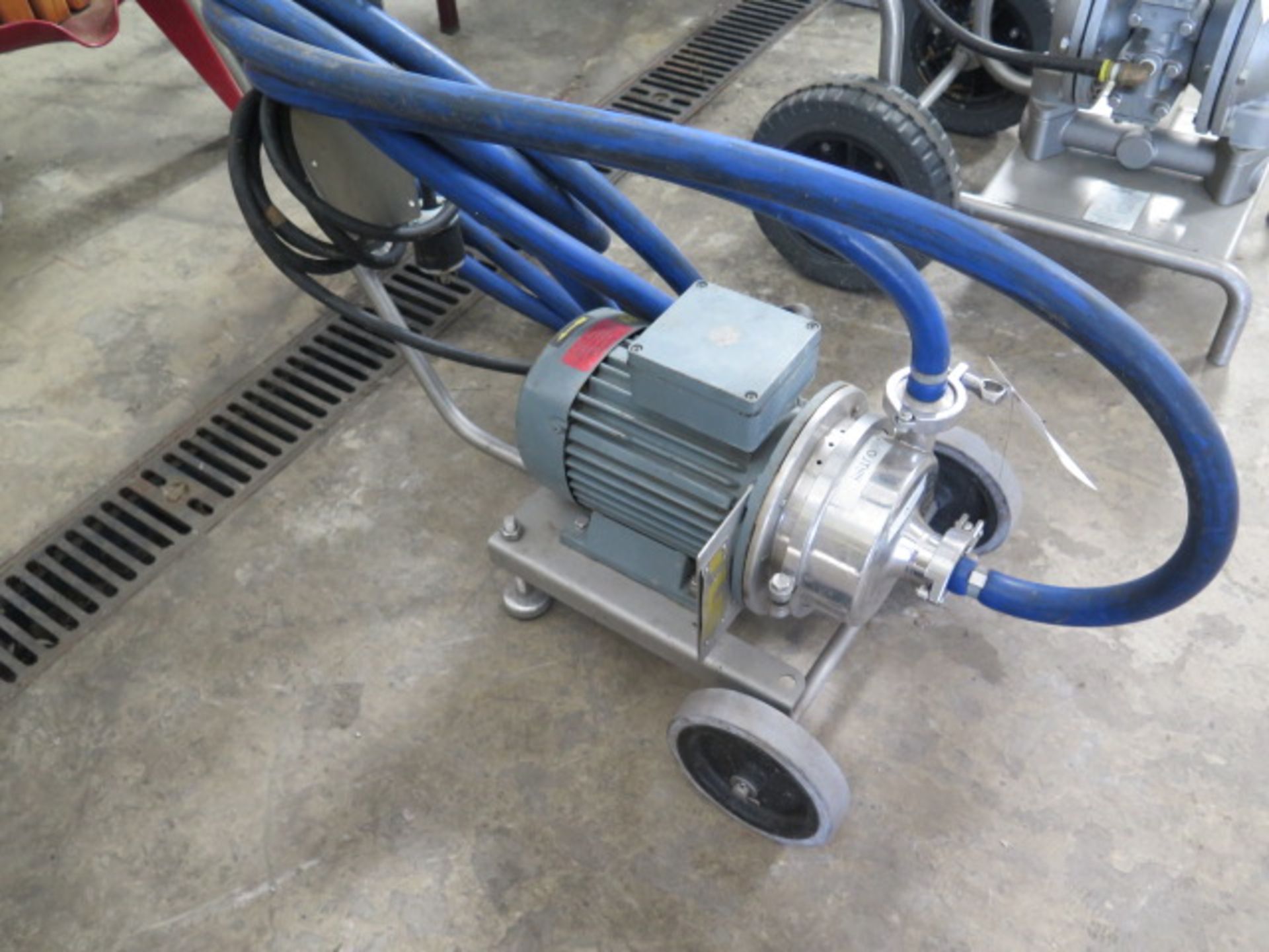 KPA Stainless Steel Electric Pump w/ Cart (SOLD AS-IS - NO WARRANTY) - Image 3 of 8